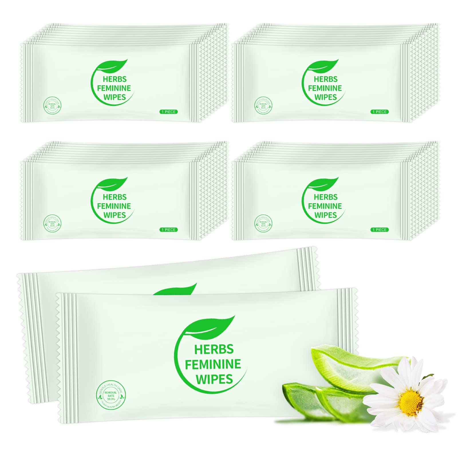 Hipruict Travel Feminine Hygiene Wipes,50 Count Intimate Wipes Feminine Care,Ph Balanced Hipruict uk supplements
