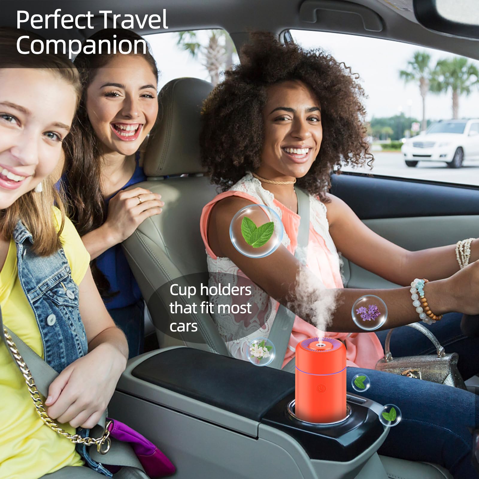CHOUWEEK Car Essential Oil Diffuser, Mini Portable Air Diffuser for Aromatherapy, Small USB CHOUWEEK uk supplements