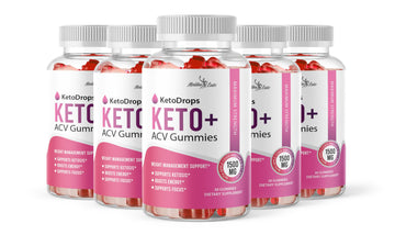 Keto Drops ACV Gummies Weight Loss - 1500mg Once a Day, Strong Time Released Malibu Labs uk supplements