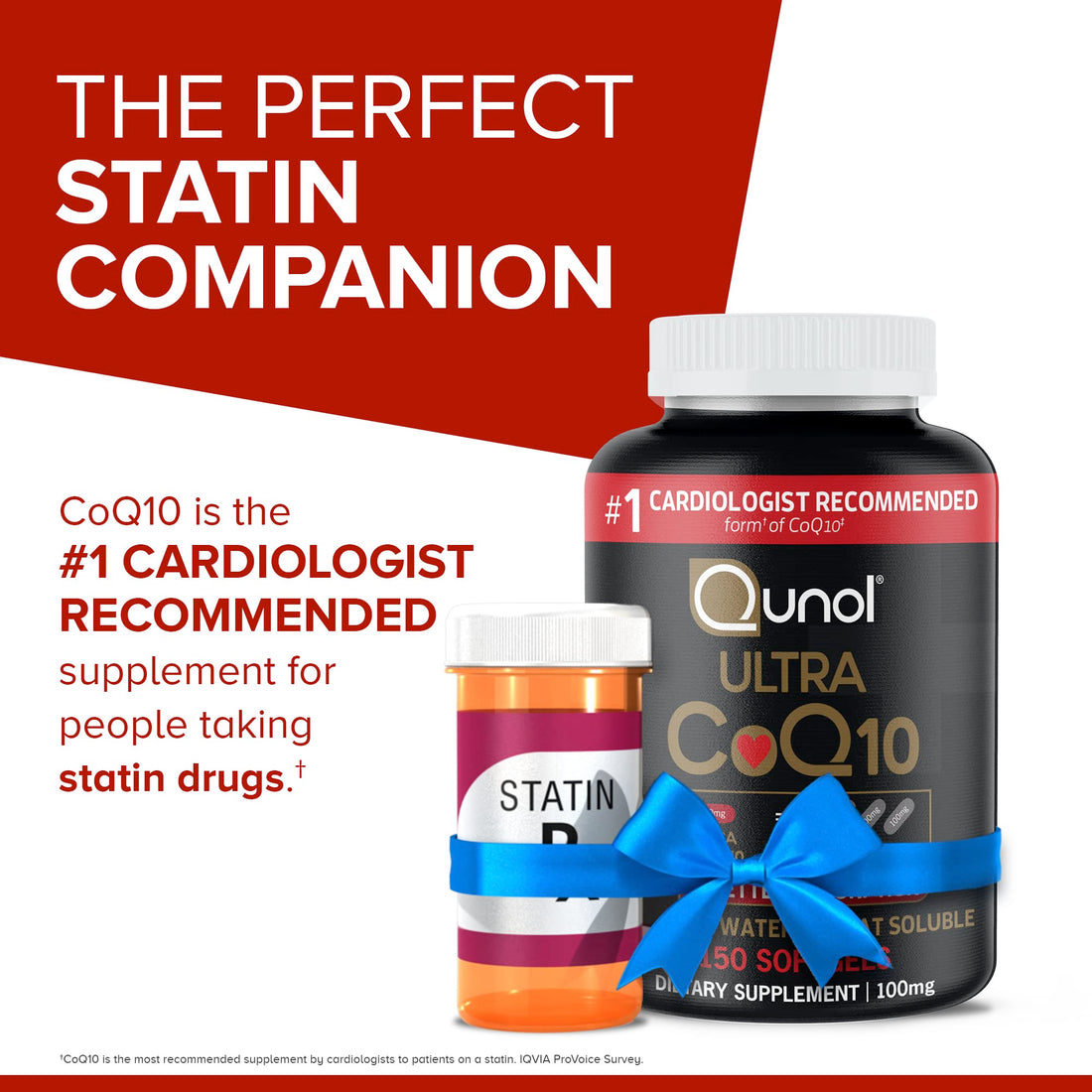 Qunol CoQ10 100mg Softgels Ultra 3X Better Absorption Coenzyme Q10 - Antioxidant Qunol uk supplements