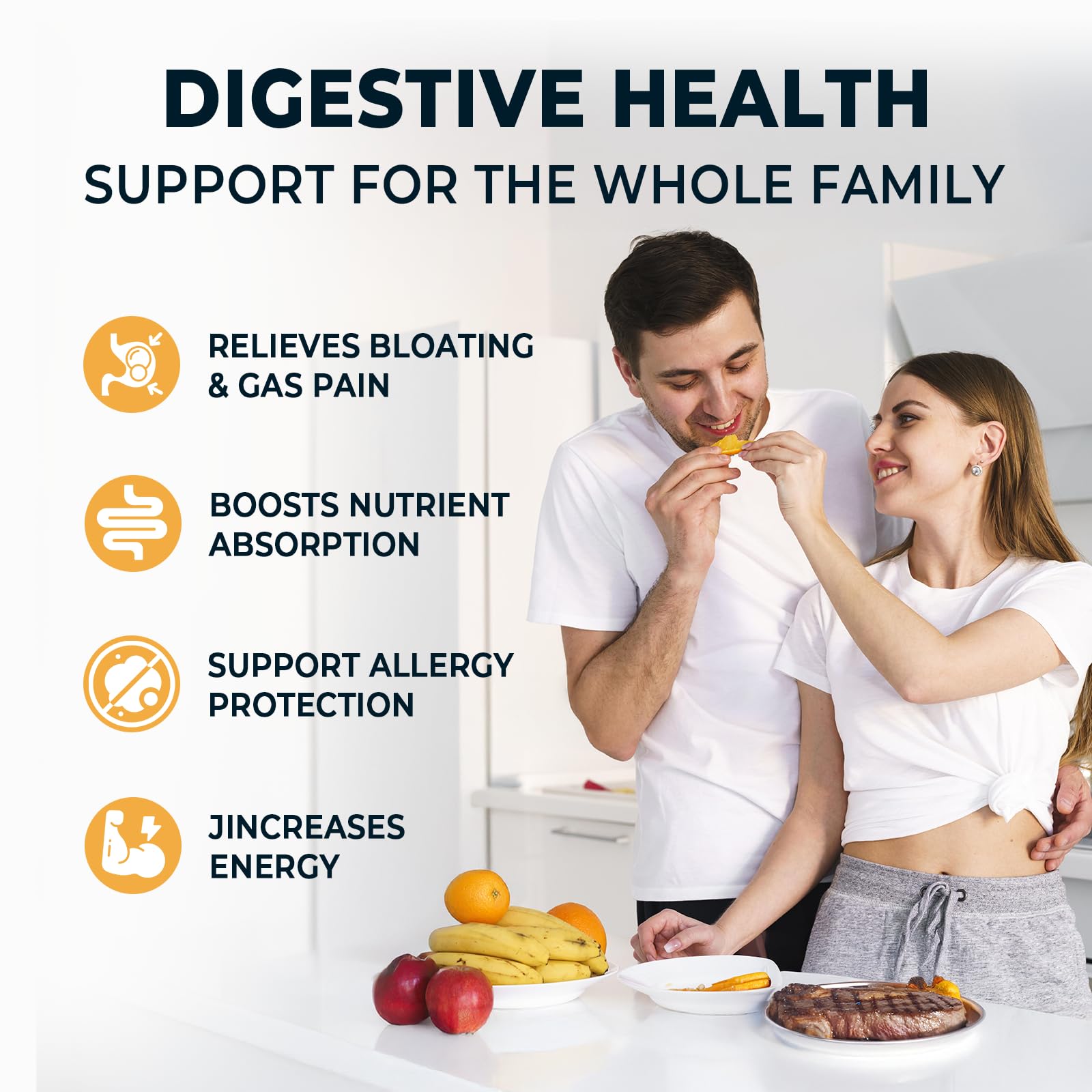 4-in-1 Prebiotic Probiotic & Postbiotic for Women & Men, Complete Gut & Digestive Support Supplement, Pre Post Probiotics & Digestive Enzymes 60 Capsules,Made in USA Divinity Nutra uk supplements