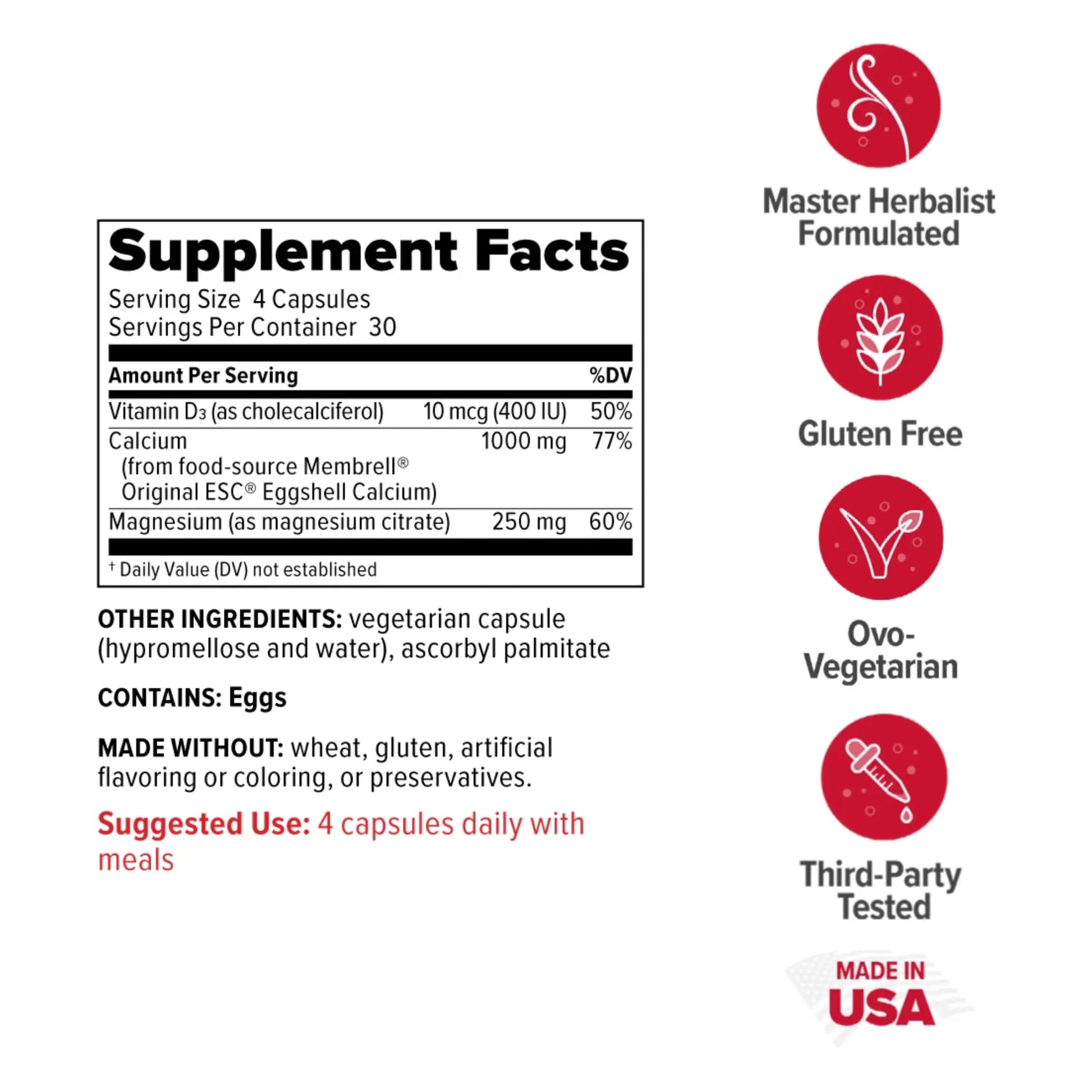 Redd Remedies Joint Health Original, 90 Capsules, and Calcium Mag + D, 120 Capsules Redd Remedies uk supplements