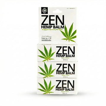 ZEN Hemp Balm 3 Pack – Fast-Acting Pain Relief for Muscles & Joints – Plant-Based Topical – 0.7 oz Each ZEN uk supplements