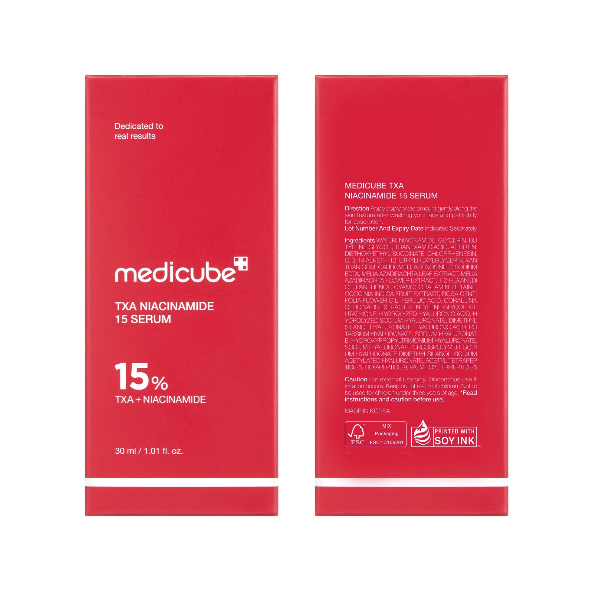 medicube TXA+Niacinamide 15% Glow Facial Serum for After Spot Care | All-in-One Daily Korean Skincare | Uneven Skin Tone, Texture, and Hydration Care | High-Potency Tranexamic Acid 5% | 1.01 fl.oz medicube uk supplements