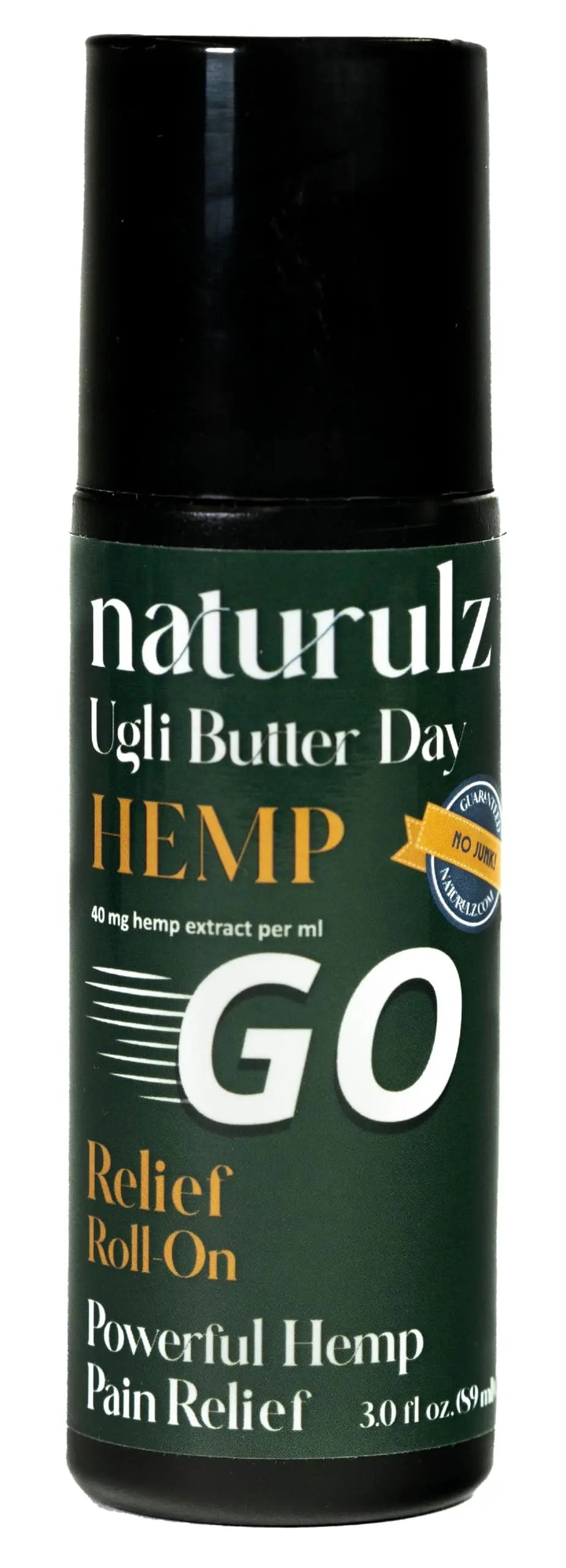 Ugli Butter Hemp Daytime Roll-On 3oz – Soothing Roll-On with Oregon-Grown Hemp, Capsaicin, Arnica & Turmeric for Back, Knee, Leg, Hip Soreness & Discomfort, Ideal for Neck & Shoulder Tightness Naturulz uk supplements