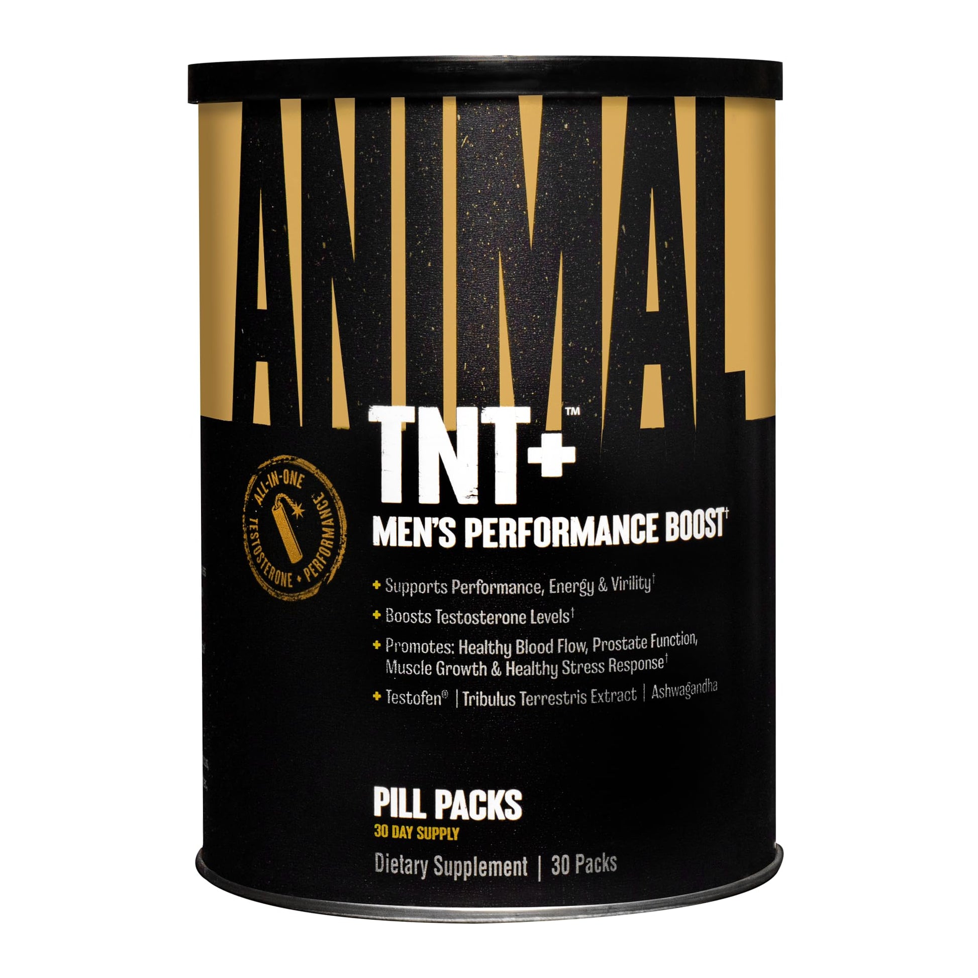 Animal TNT+ - Mens Support, Prostate Support, Adaptogen & Stress Support, Nitric Oxide Animal uk supplements