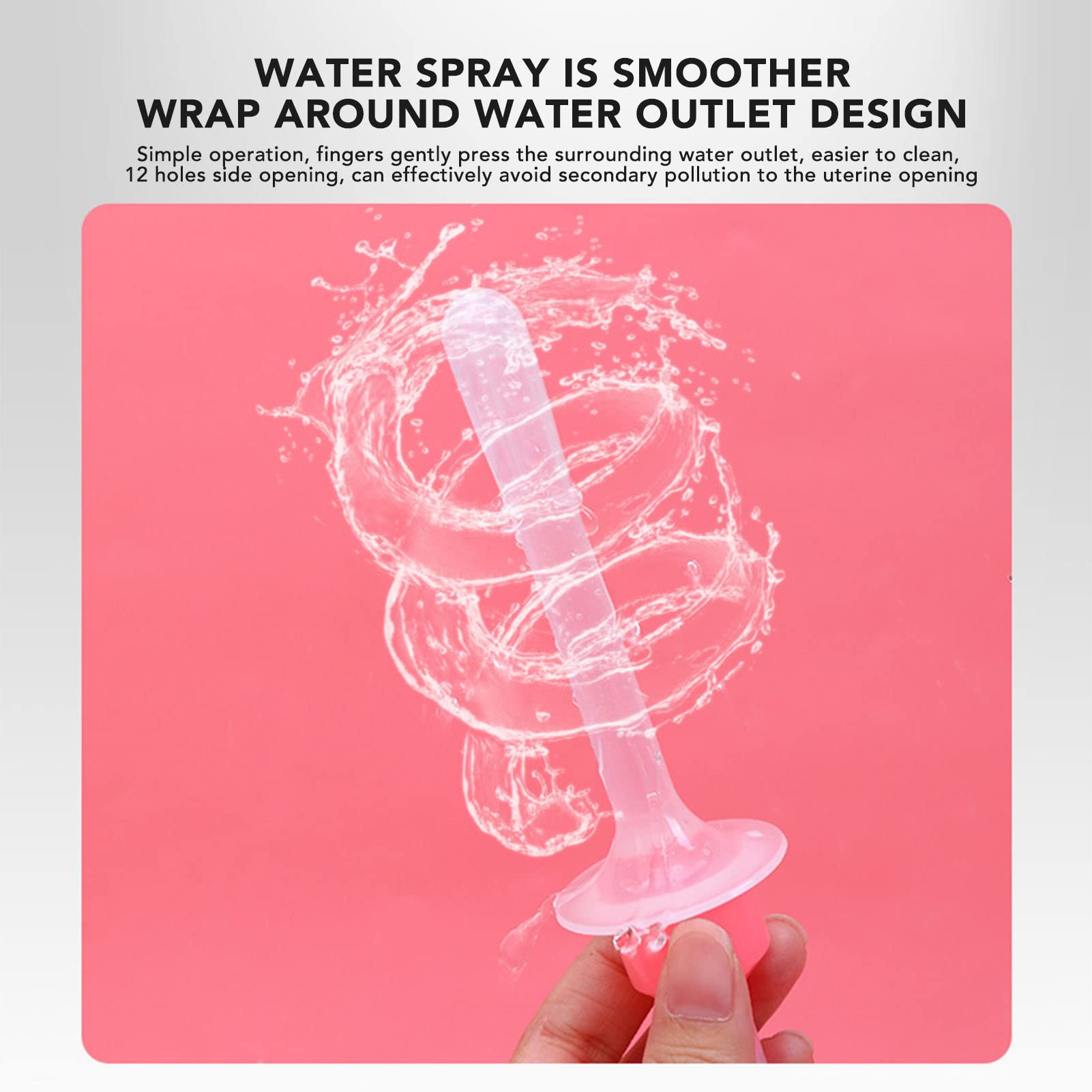 Vaginal Douche Cleaner,350ml Vaginal Cleanser Vaginal Douche Reusable Vaginal Cleansing System Brrnoo uk supplements