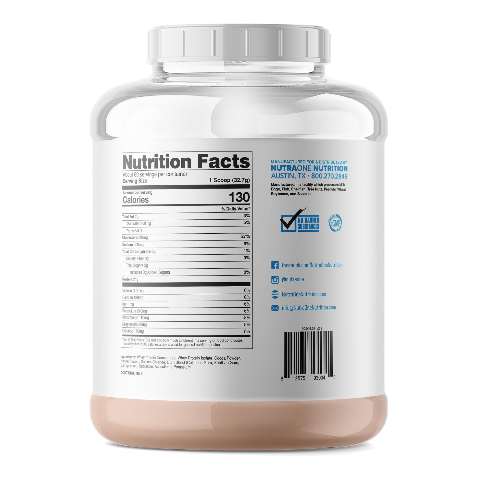 ProteinOne Whey Protein by NutraOne —Promote Recovery and Build Muscle NutraOne Nutrition uk supplements