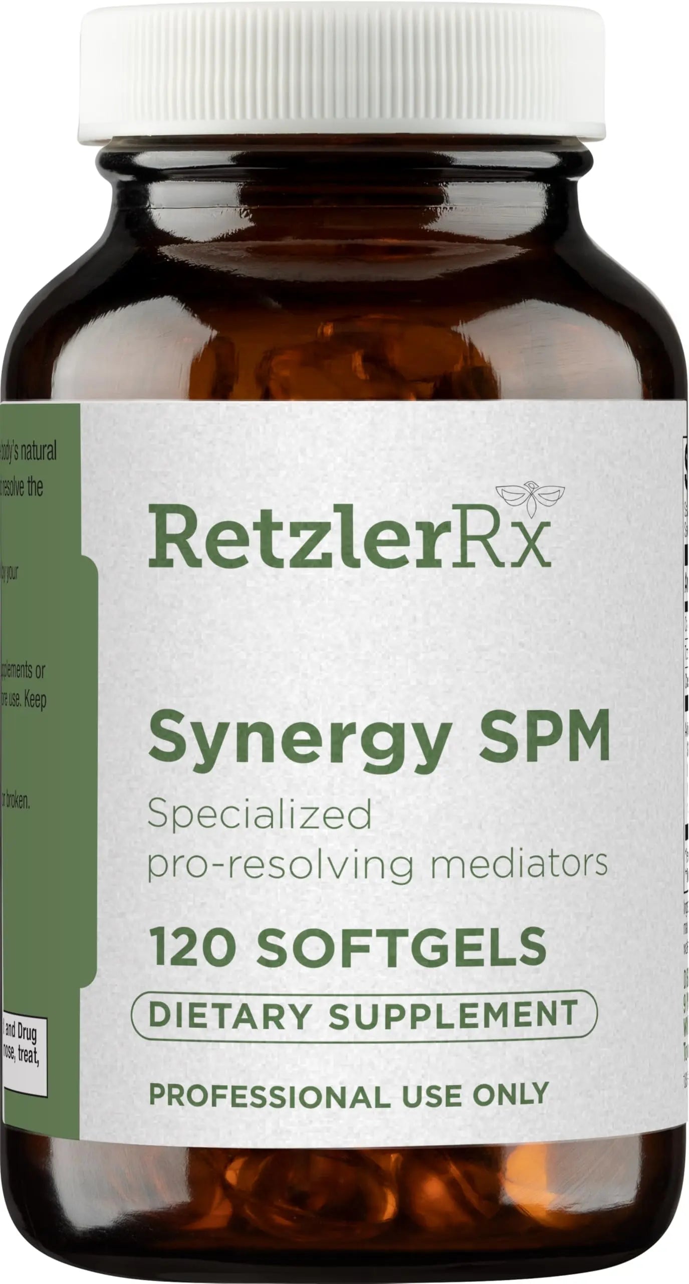 Specialized Pro Resolving Mediators - Synergy SPM by RetzlerRx® - SPM's for Joint Comfort, Tissue Health & Minor Discomfort Relief* - Non-GMO - Gluten Free - 120 Softgels HormoneSynergy uk supplements