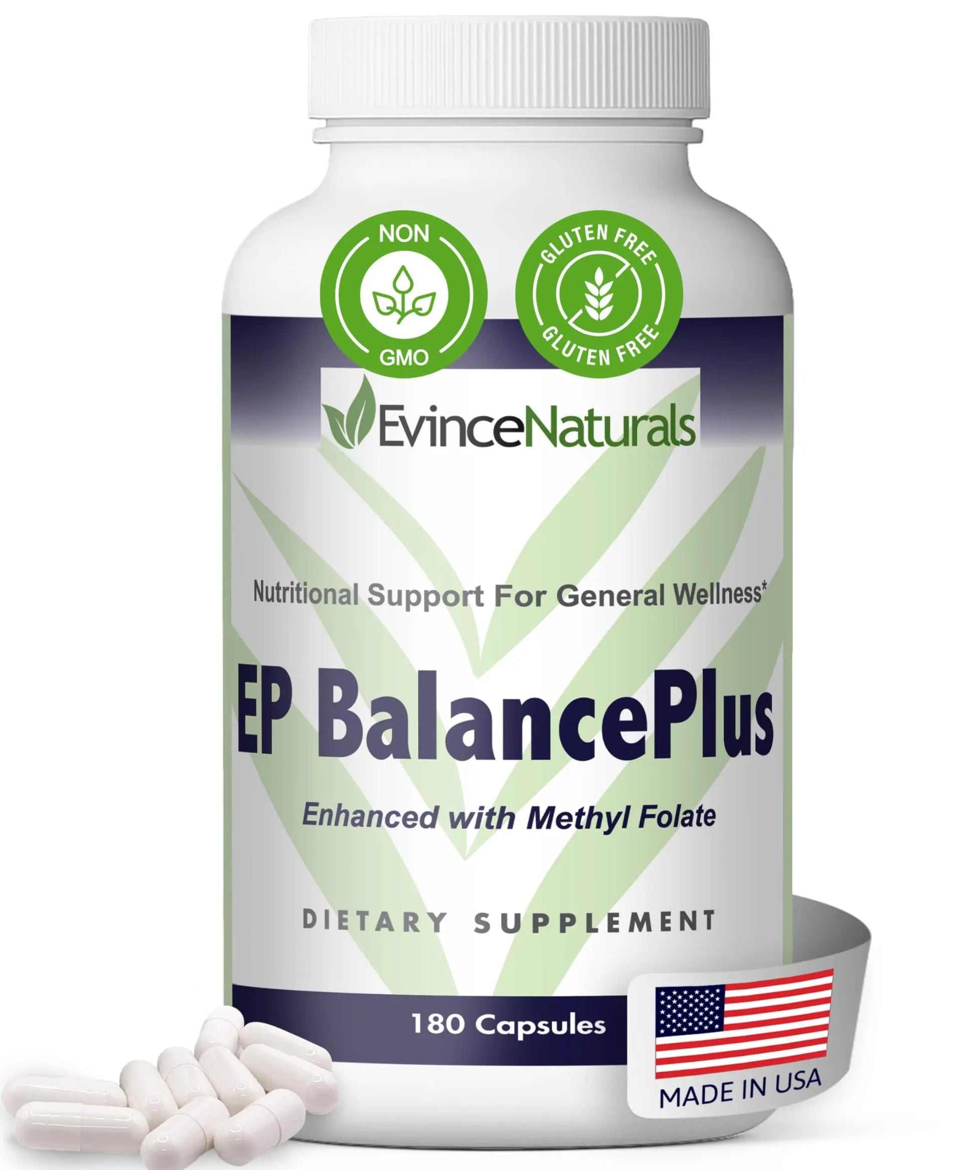 EP BalancePlus Multivitamin for Adults - Multivitamin for Men & Women with Vitamins and Minerals - Methyl Folate & Amino Acids for Nutritional Support EvinceNaturals uk supplements