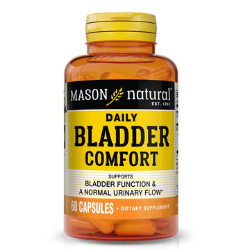 MASON NATURAL Daily Bladder Comfort, 30,Day Supply with Calcium, Pumpkin Seed, & Soy Germ to Support Normal Bladder Function MASON NATURAL uk supplements