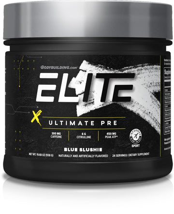 B BODYBUILDING.COM Elite Ultimate PRE Blue Slushie B BODYBUILDING.COM uk supplements