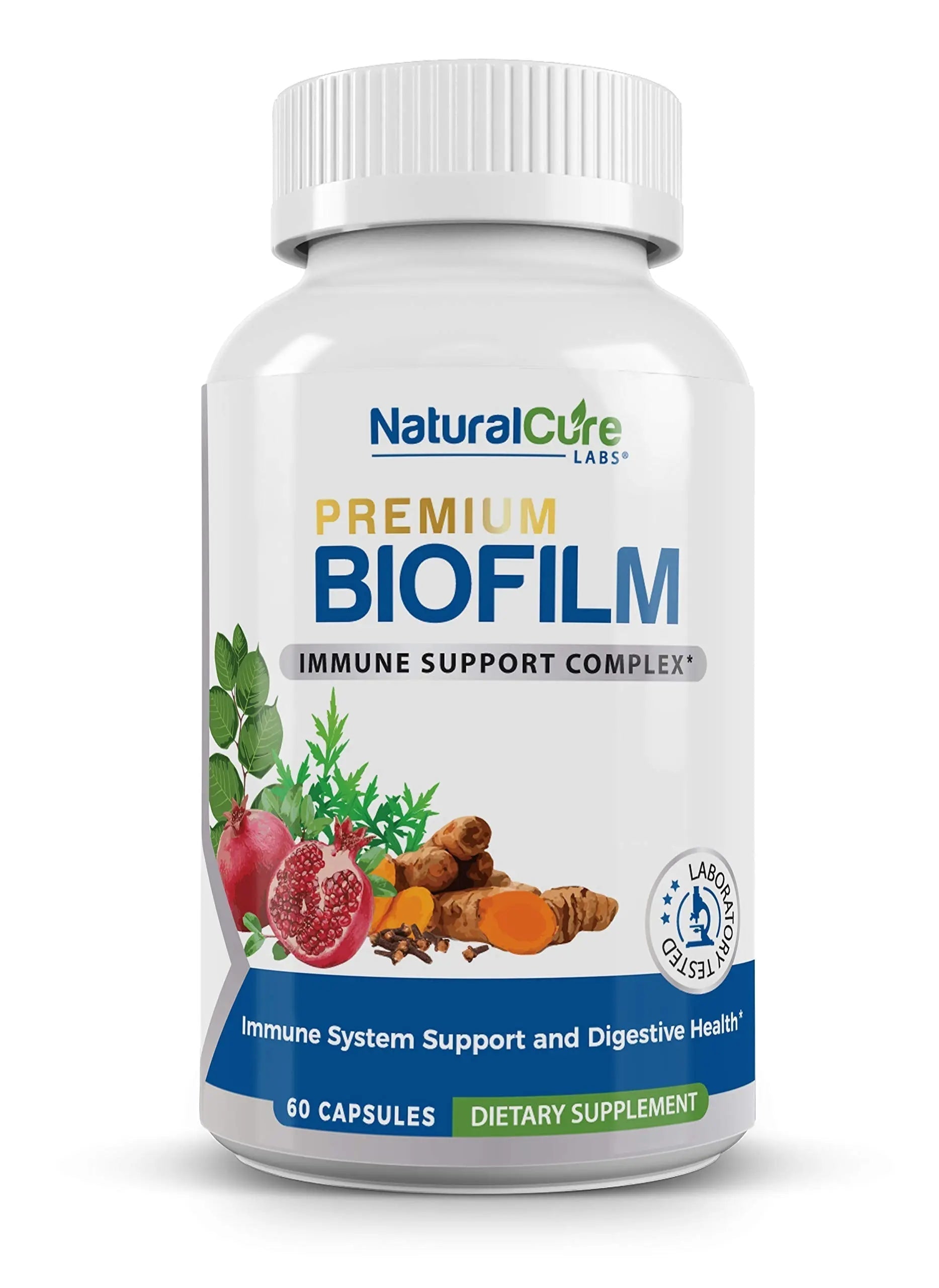 Natural Cure Labs Biofilm Complex – Premium Biofilm Formula Botanicals & Herbs | Biofilm Product for Digestion & Immune Support | Natural Cure Labs uk supplements