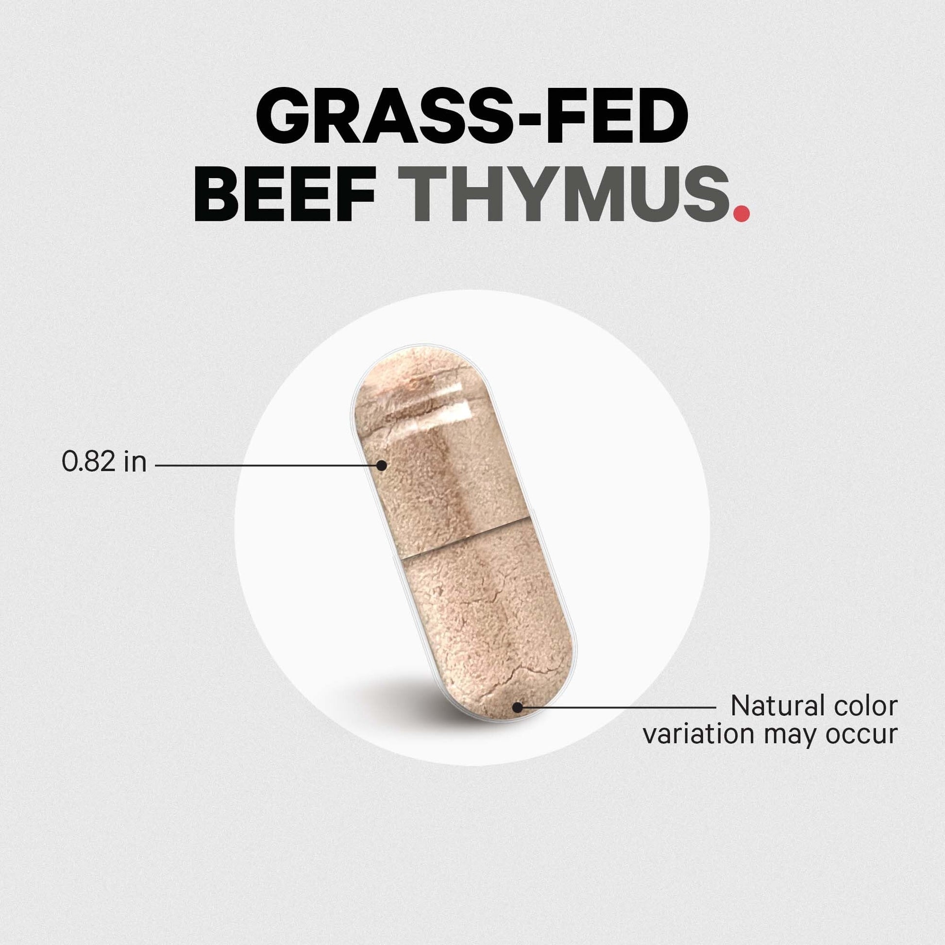 Codeage Grass Fed Beef Thymus Supplement Superfood, Freeze Dried, Non-Defatted, Desiccated Thymus & Liver Pills, Glandulars Meat, Pasture Raised Beef Vitamins, Non-GMO, 180 Capsules Codeage uk supplements