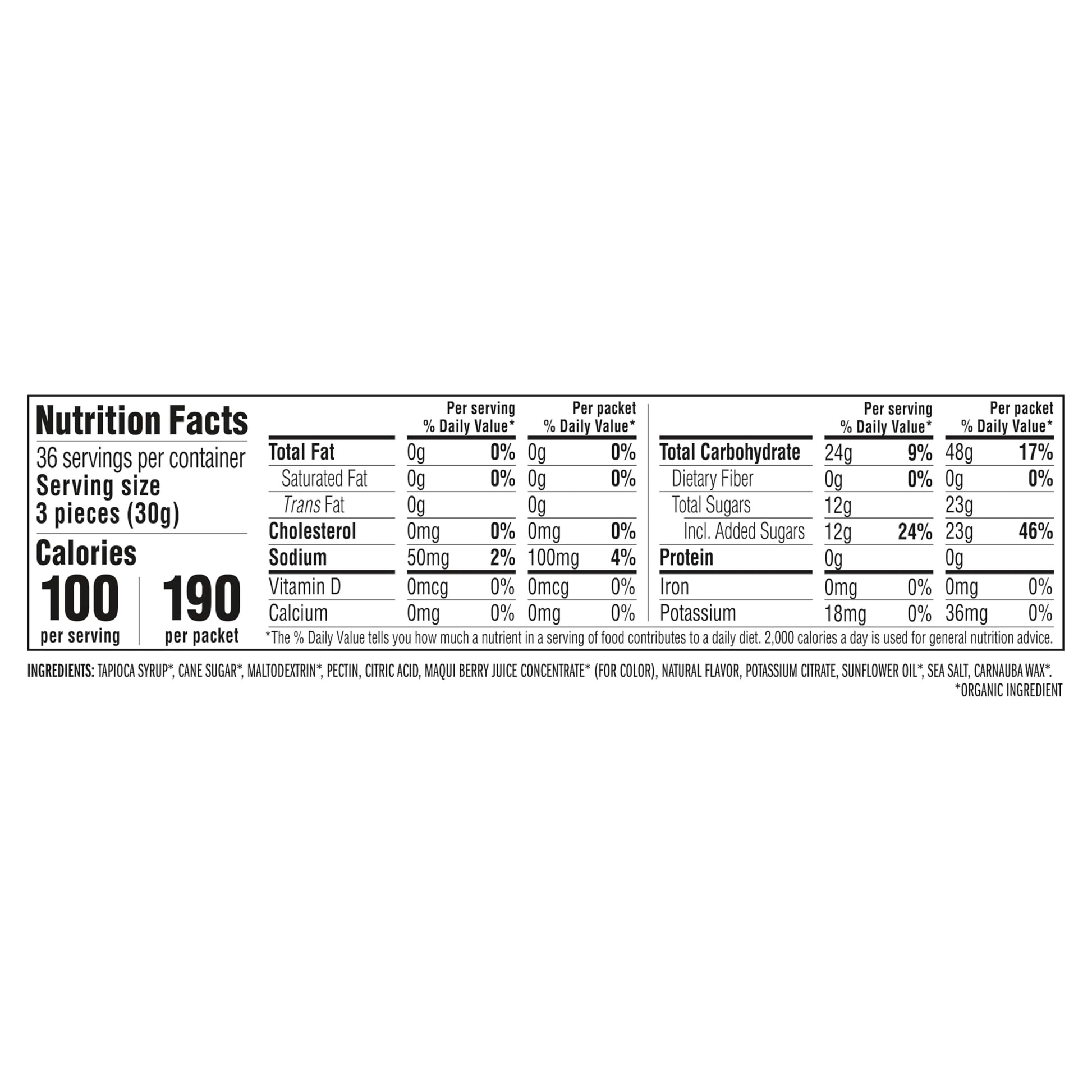 CLIF BLOKS - Mountain Berry Flavor - Energy Chews - Non-GMO - Plant Based - Fast Fuel for Cycling and Running - Quick Carbohydrates and Electrolytes - 2.12 oz. (18 Count) CLIF Bar uk supplements
