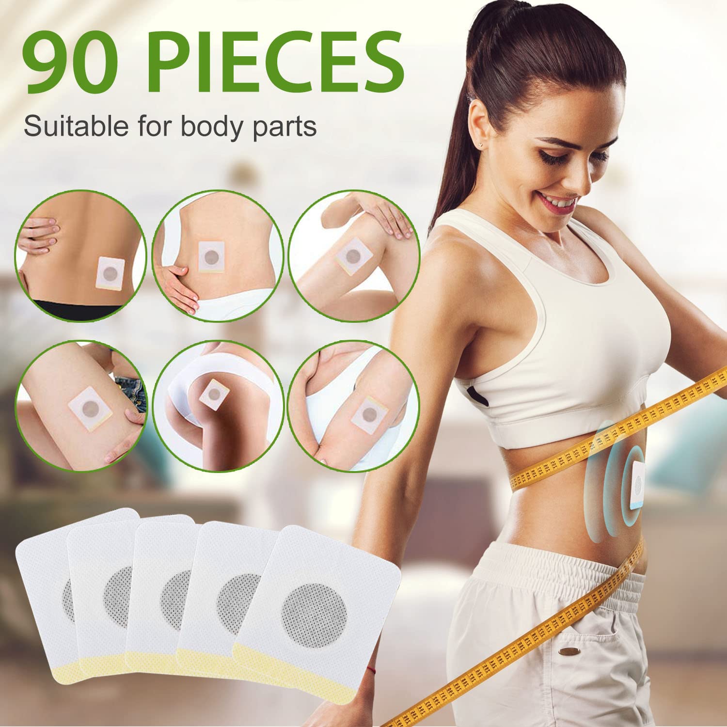 Belly Button for Men/Women, Powerful & Fast, 90 PCS Inscape Data uk supplements