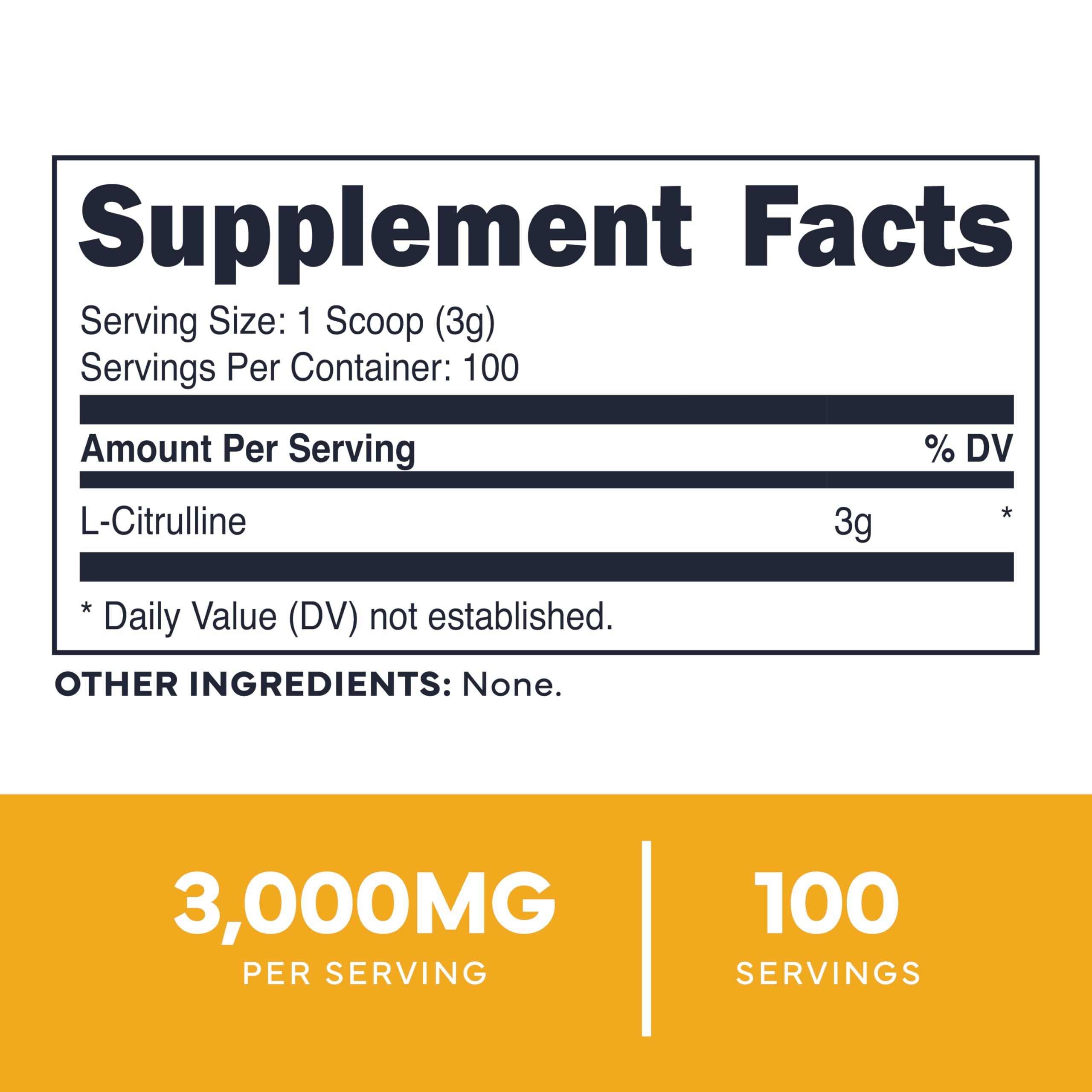 Type Zero L-Citrulline Base Powder, 3,000mg Per Serving - 100 Servings Type Zero uk supplements