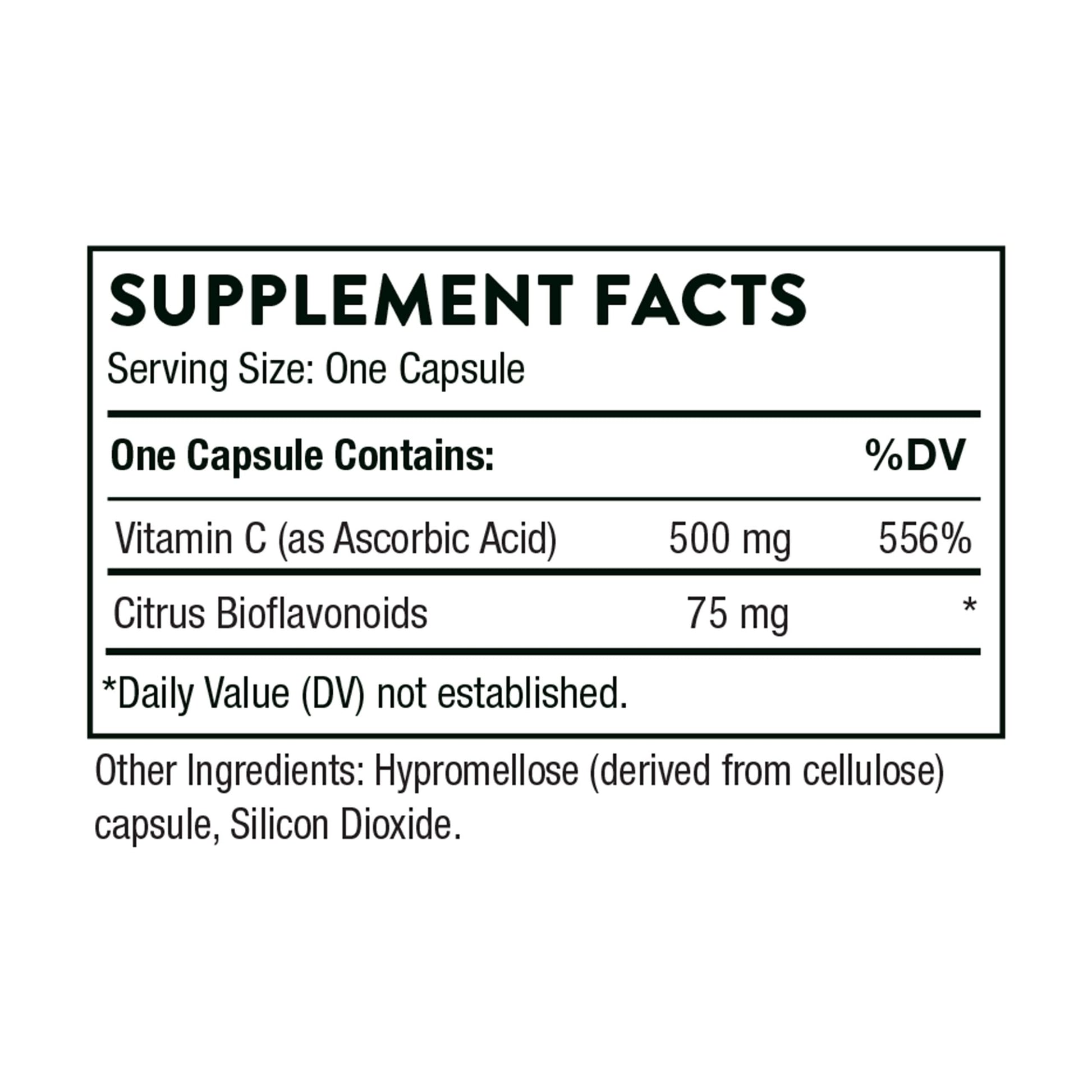 THORNE Vitamin C - Blend of Vitamin C and Citrus Bioflavonoids from Oranges - Support THORNE uk supplements