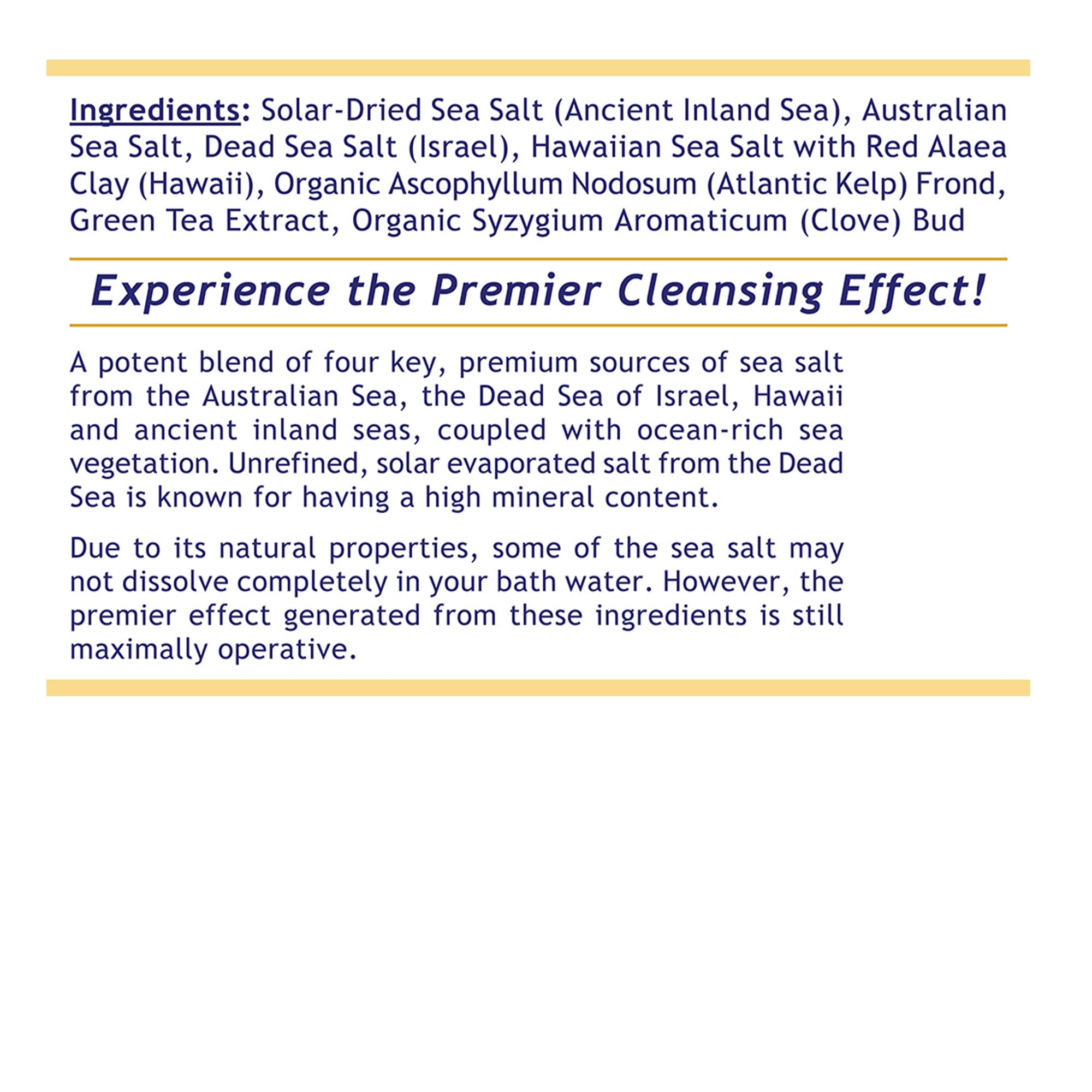 Premier Research Labs Medi-Soak - Bath Salts for Foot and Body Soak, Sea Salt Bath for Women and Men, Relaxing Mineral Bath Soak, Gentle Exfoliant, Organic, Vegan, No Added Fillers - 2 Lb Premier Research Labs uk supplements