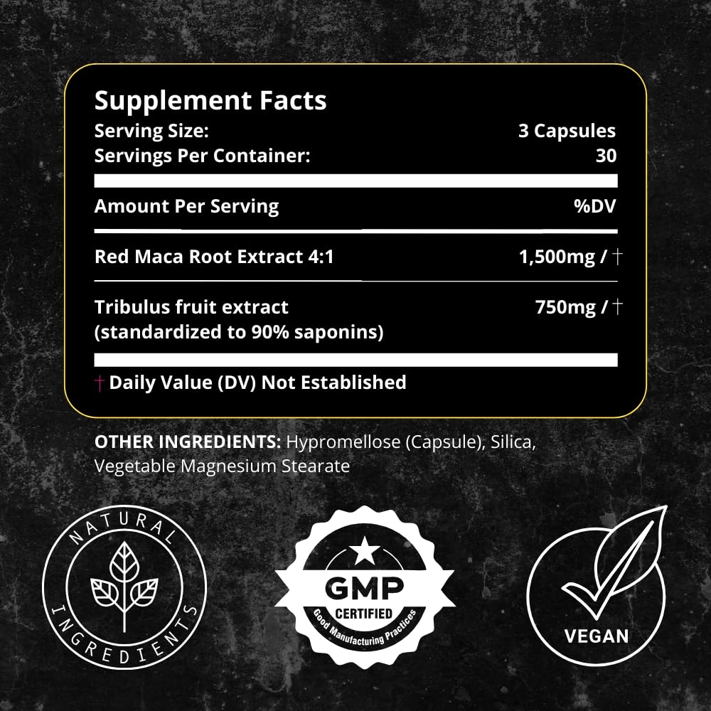 UNALTERED Hormone Balance & Mood Support for Women - Naturally Supports Hormonal Balance & Energy with Tribulus Terrestris & Red Maca Root Extract - Dietary Supplement - 90 Vegan Capsules UNALTERED uk supplements