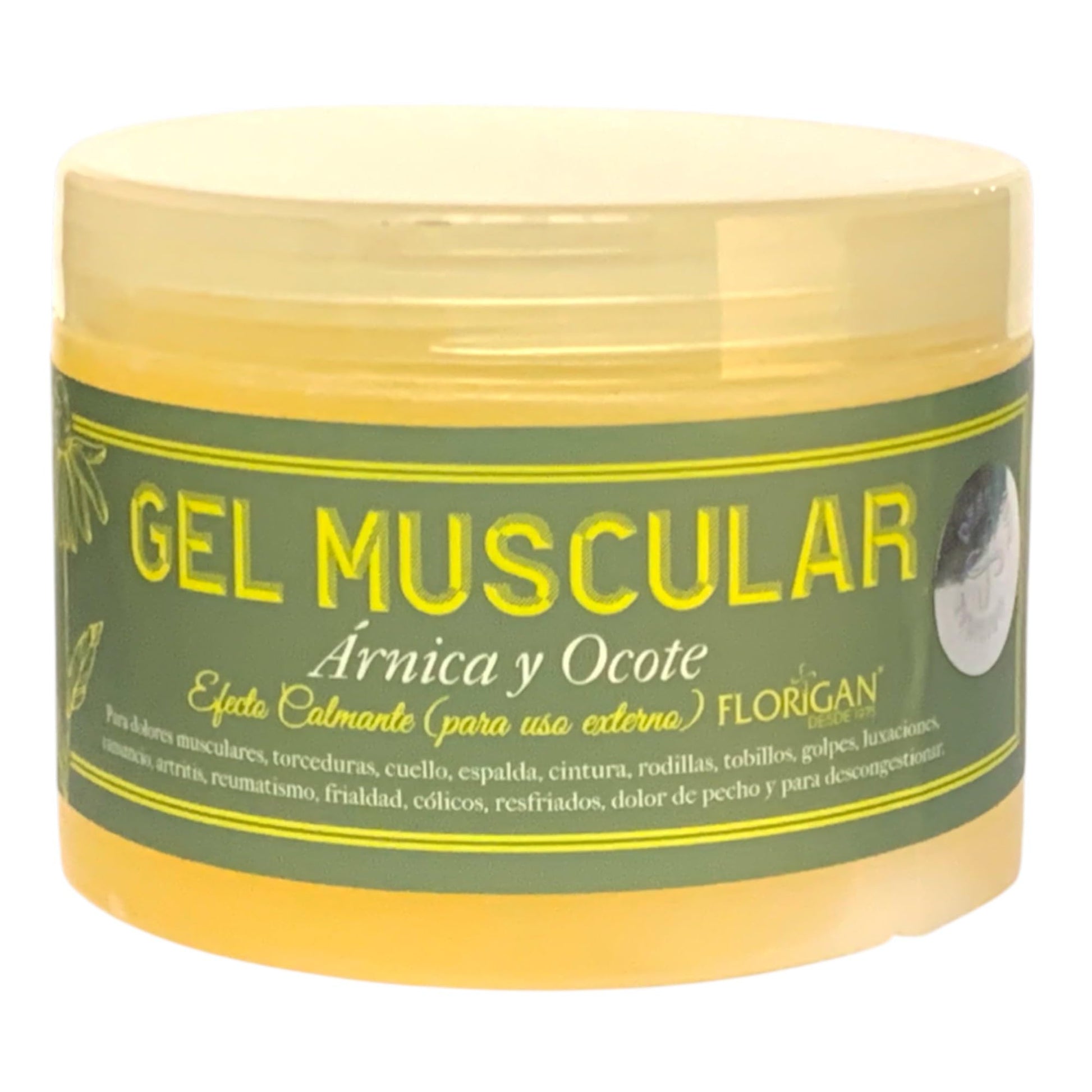 Arnica and Ocote Muscle Gel 350grs. Florigan uk supplements