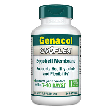 Genacol Ovoflex – Natural Eggshell Membrane Supplement, Support Healthy Joints & Flexibility, Vegetarian Solution for Joint Care, Results in 7 Days, Value Pack, 60 Capsules (60-Day Supply) Genacol uk supplements