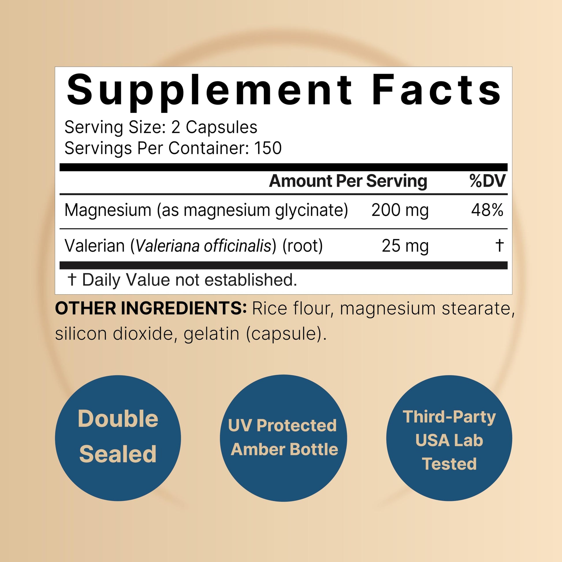 Pure Magnesium Glycinate for Sleep, 200mg with Valerian Root, 300 Capsules | 100% Chelated & Purified Mineral Supplement – Ultra High Absorption – Non-GMO, Gluten Free NatureBell uk supplements