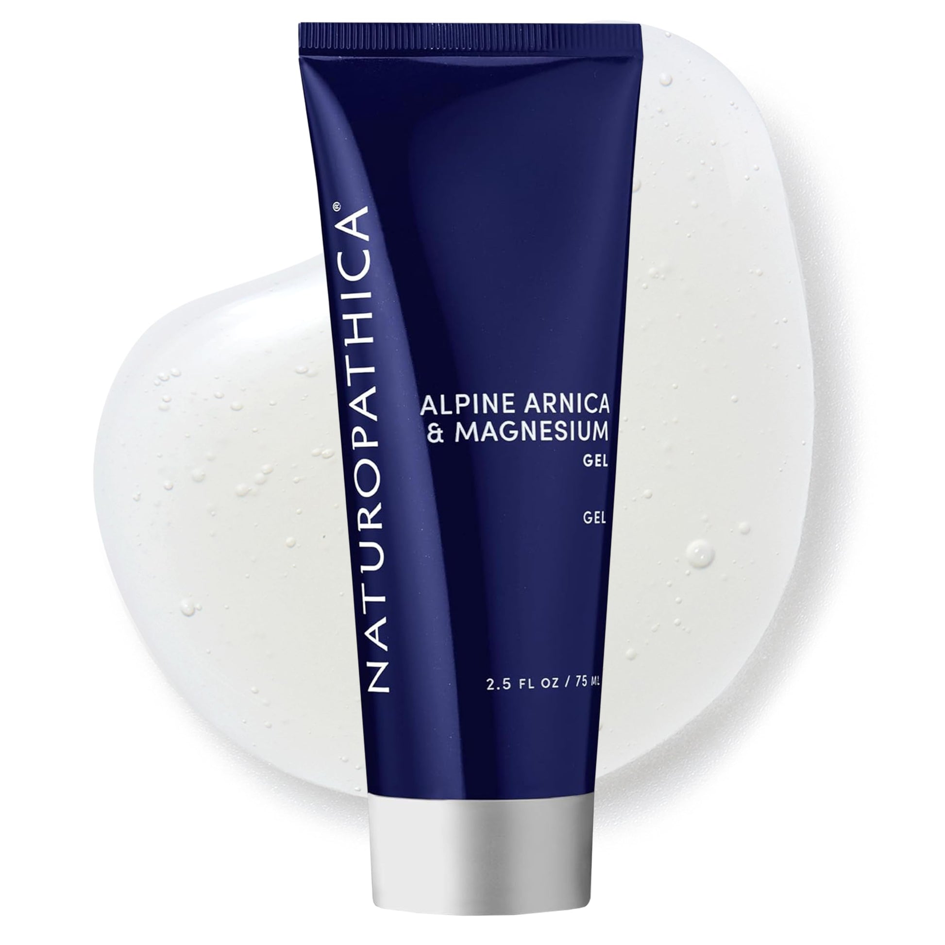 Naturopathica Alpine Arnica & Magnesium Gel, Cooling Massage Gel with Menthol for Muscle Discomfort and Relaxation, 2.5 fl oz Naturopathica uk supplements
