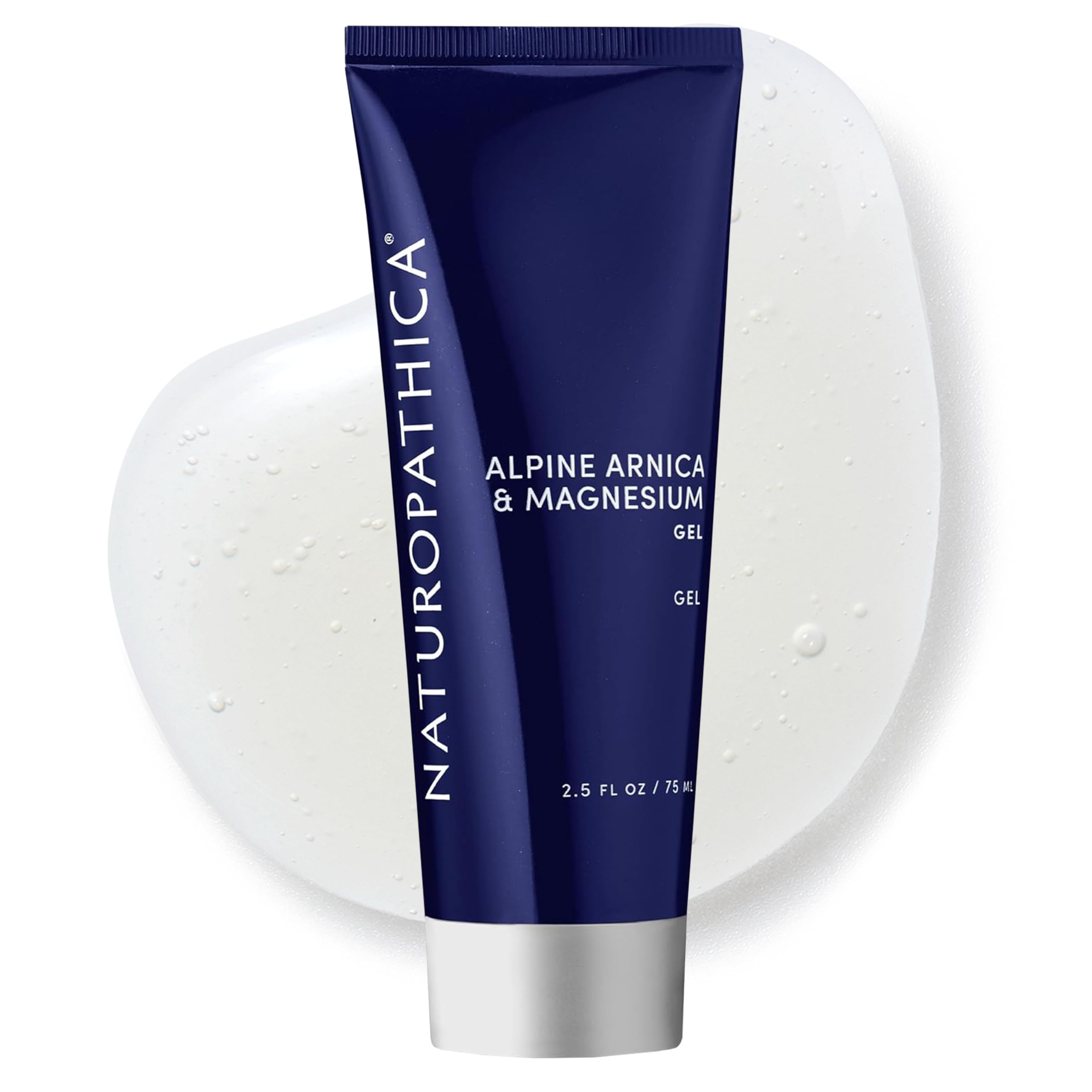 Naturopathica Alpine Arnica & Magnesium Gel, Cooling Massage Gel with Menthol for Muscle Discomfort and Relaxation, 2.5 fl oz Naturopathica uk supplements