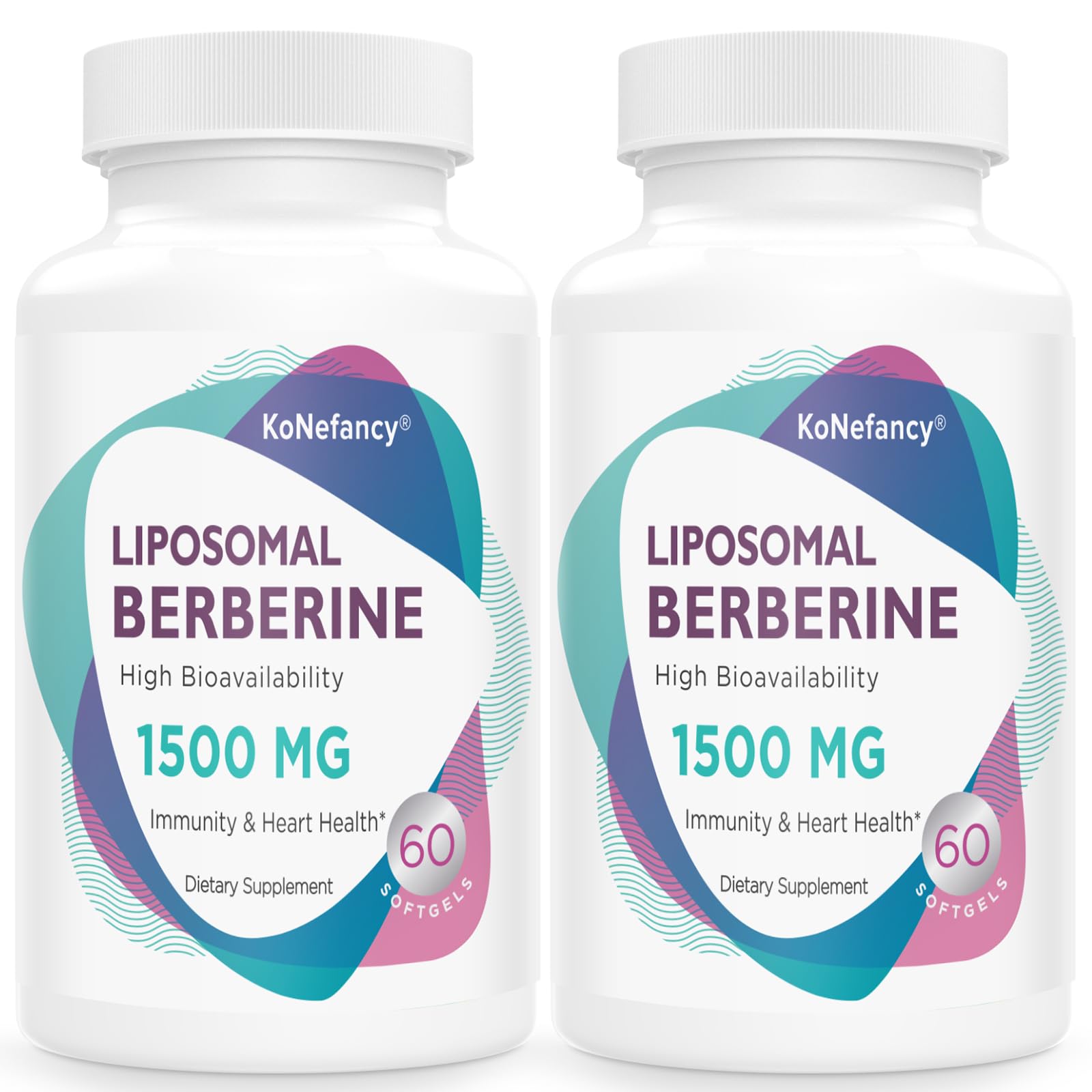 Liposomal Berberine Supplement 1500mg - High Bioavailability Berberine HCL Capsules KoNefancy uk supplements