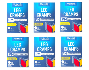 Hyland's Leg Cramps PM With Quinine Tablets 50 ea ( Pack of 6) Hyland's uk supplements