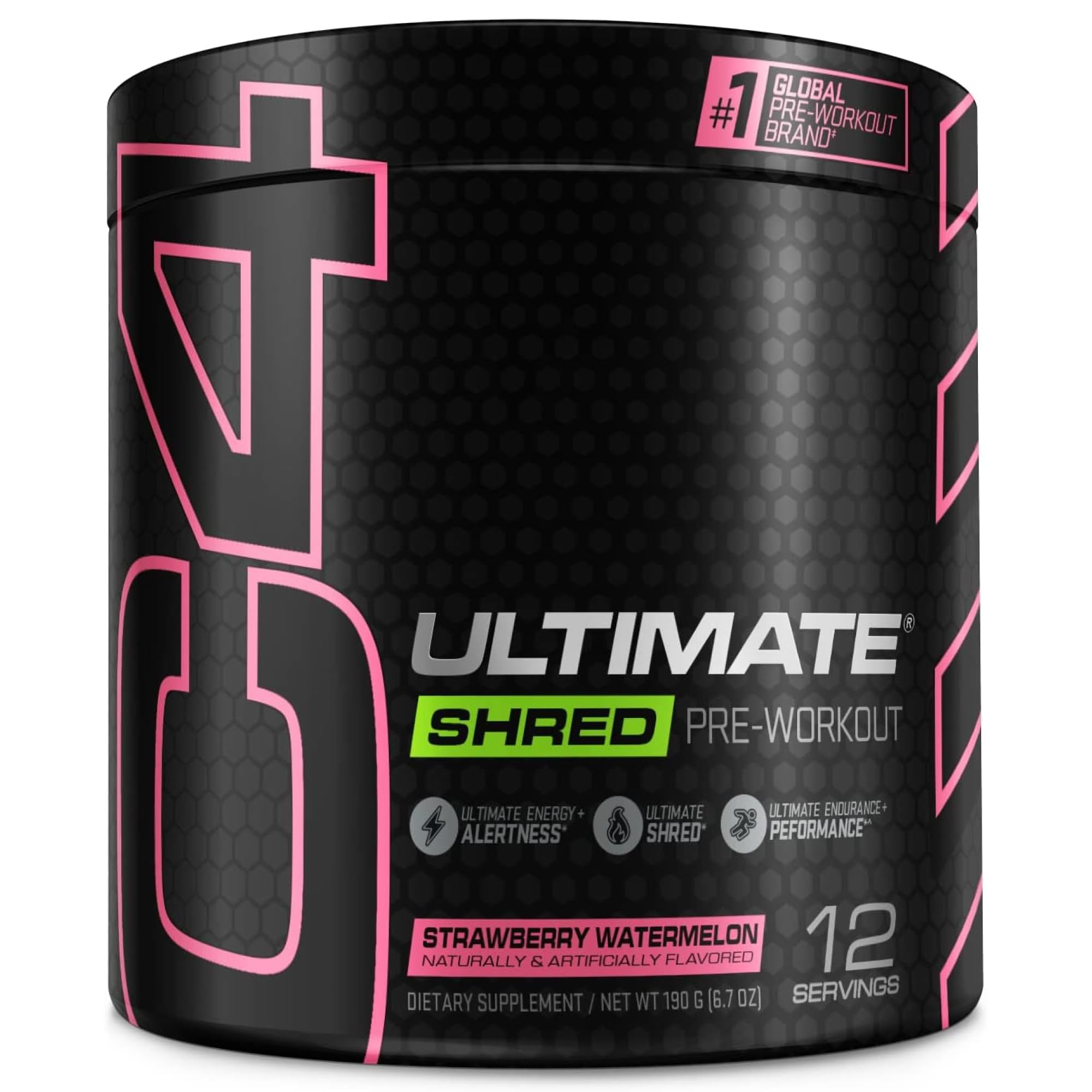 Cellucor C4 Ultimate Shred Pre Workout Powder, Fat Burner for Men & Women, Weight Loss Cellucor uk supplements