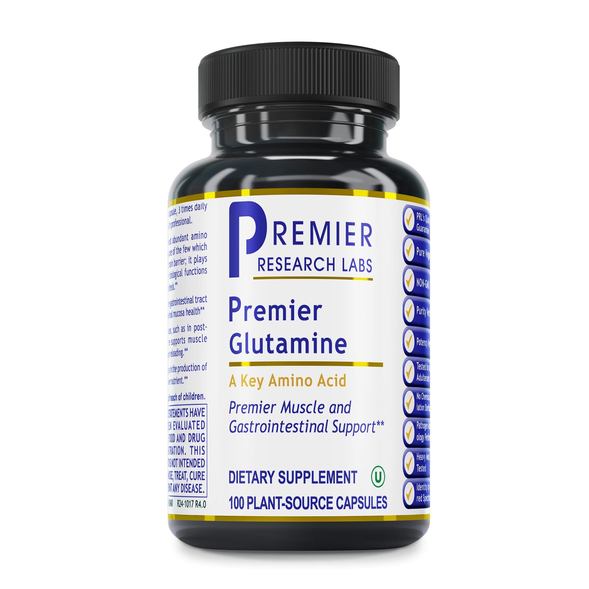Premier Glutamine by Premier Research Labs --100 caps Premier Research Labs uk supplements