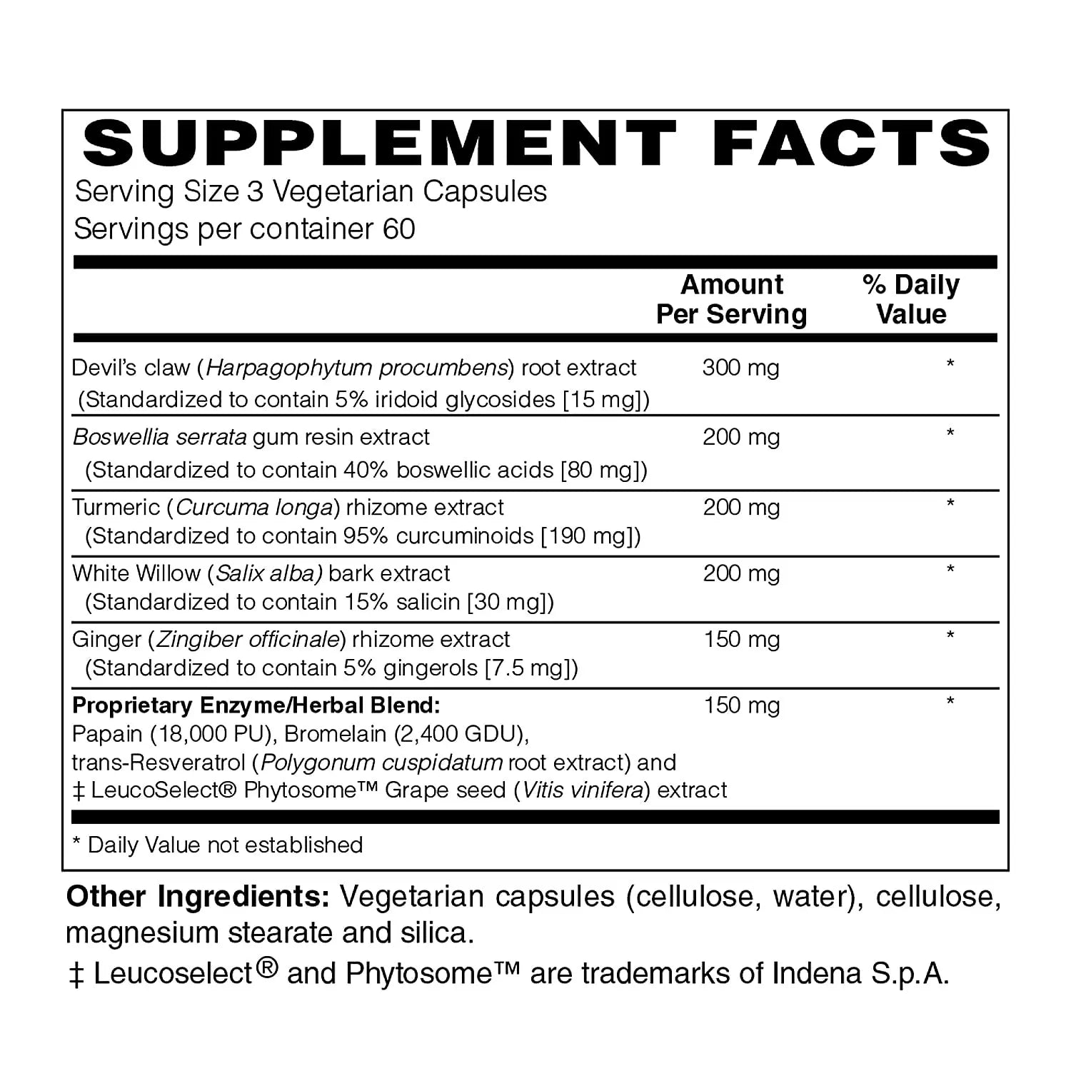 Holly Hill Health Foods, Inflammove (Healthy Joint & Mobility Support*), 180 Vegan Capsules Holly Hill Health Foods uk supplements