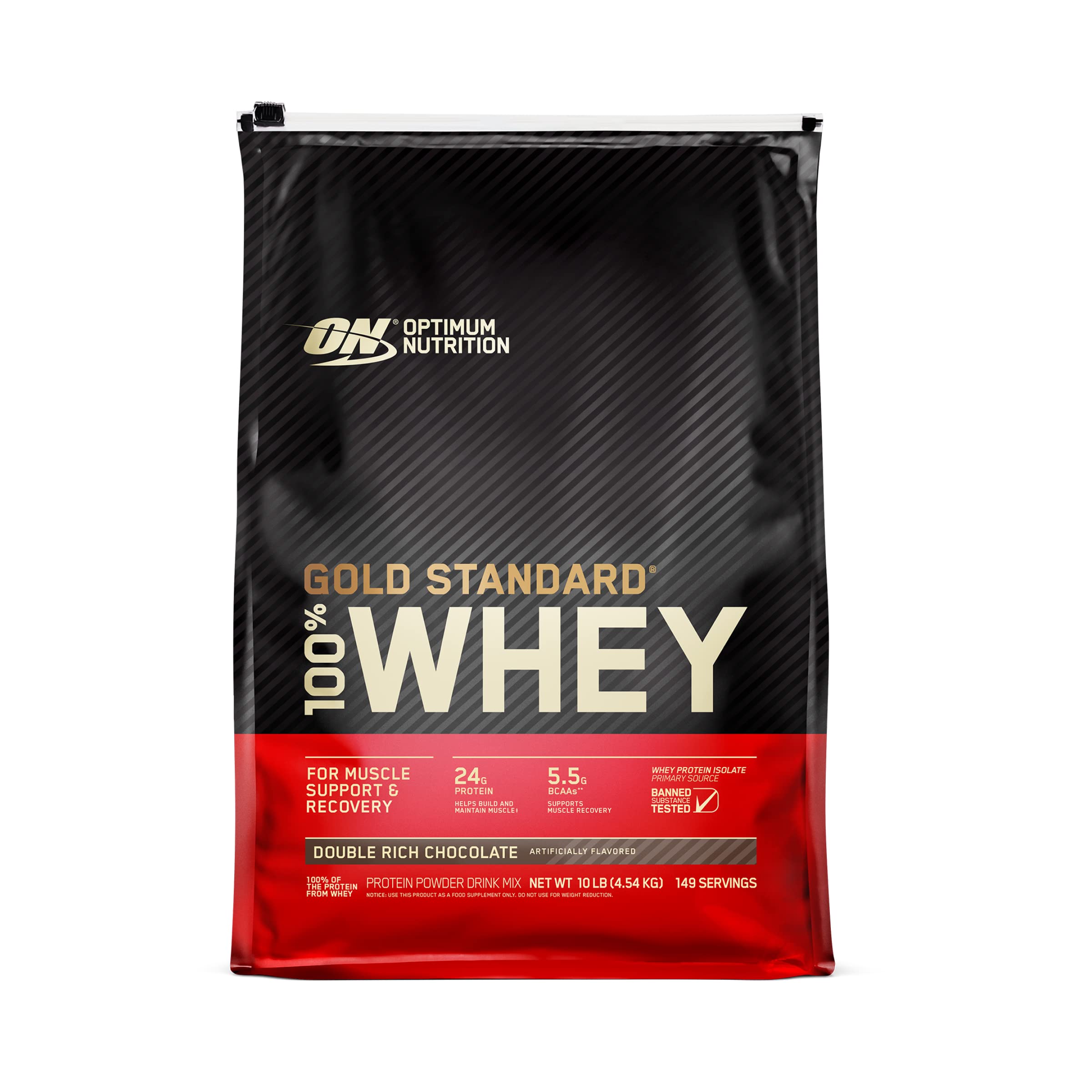 Optimum Nutrition Gold Standard 100% Whey Protein Powder, Double Rich Chocolate Optimum Nutrition uk supplements