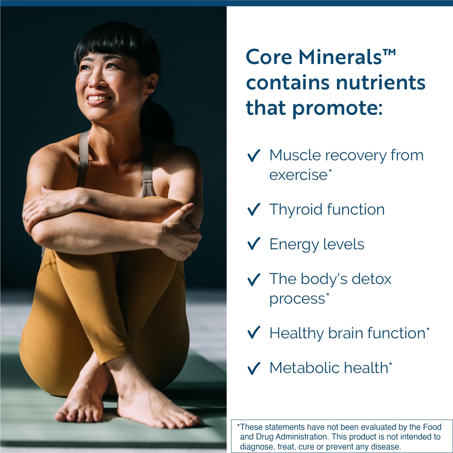 Researched Nutritionals Core Minerals - Daily Trace Minerals Supplement - Iron-Free Blend with Vitamin D3, Magnesium Glycinate & Iodine for Thyroid, Bone & Metabolic Support (120 ct) Researched Nutritionals uk supplements