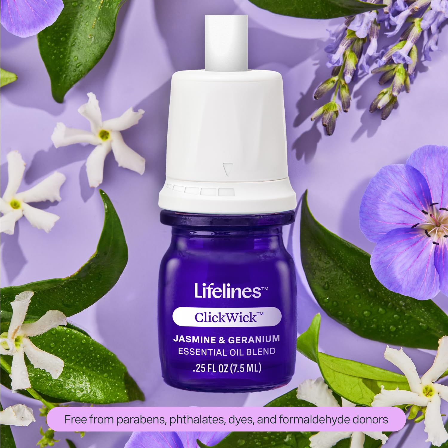 Lifelines ClickWick Essential Oil Blend 2-Pack: in Bloom and Citrus Grove, for Lifelines ClickWick Essential Lifelines uk supplements