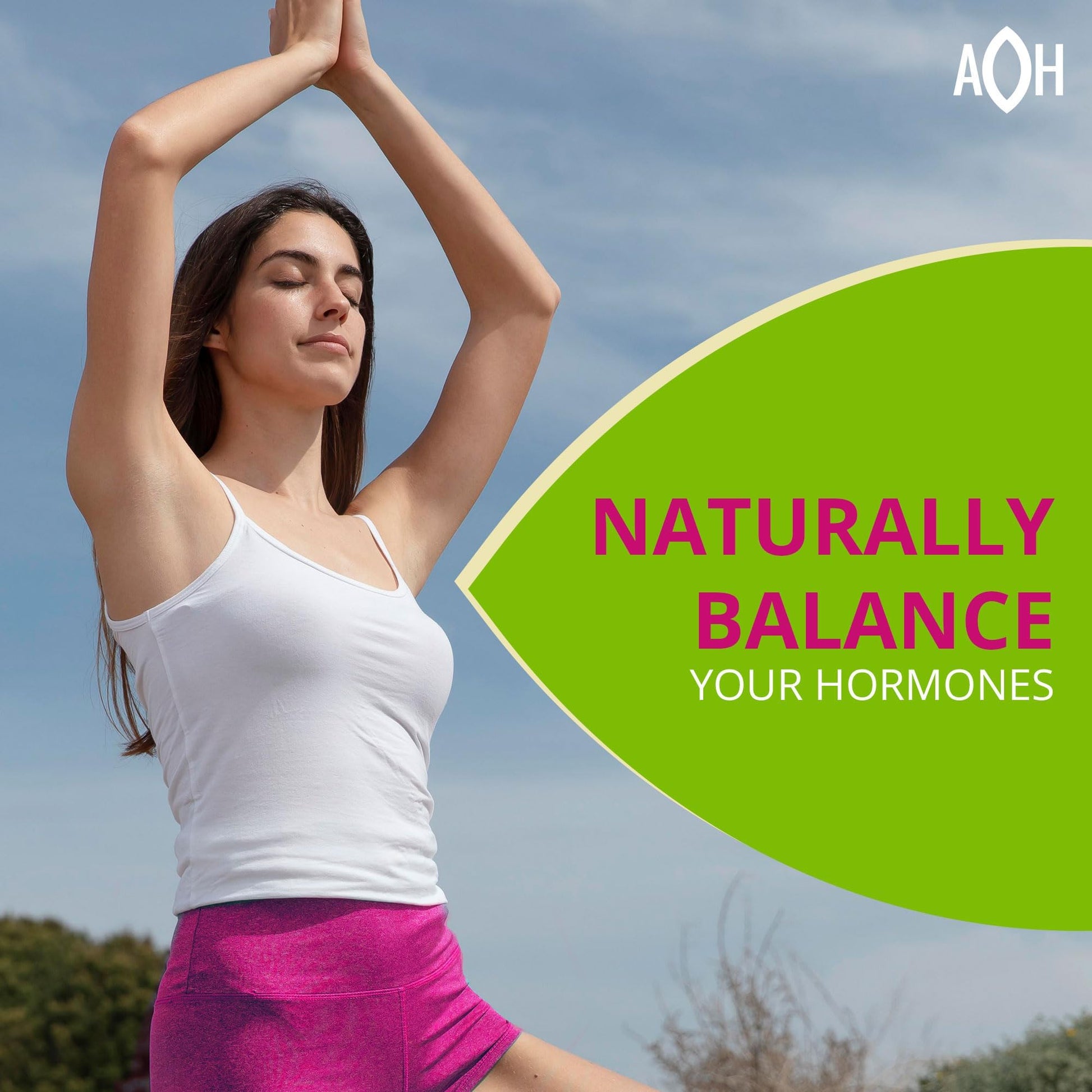 Hormone Balance for Women – Menopause & PMS Support Supplement – Adaptogens for Female Balance & Wellness – 90 Vegan Capsules ADAPTOHEAL uk supplements