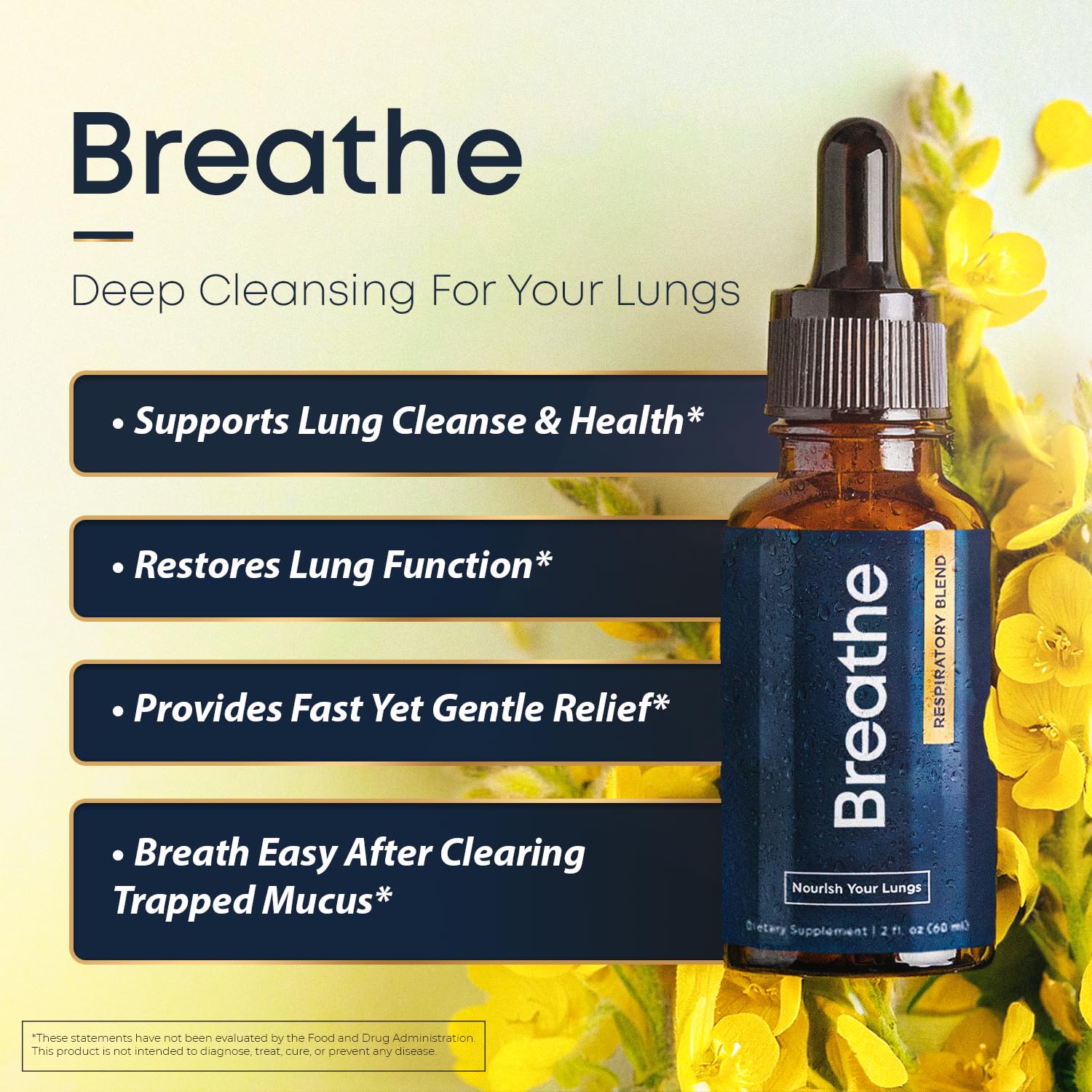 BREATHE & BREATHE PM Bundle - 60 Caps & 1 fl.oz. Mullein Drops for Lungs & Airways: Peppermint, Thyme, & Mullein Leaf Extract for Lungs Detox for Smokers - Clear Mucus & Breathe - GMO-Free & USA-Made Herbal Tea Therapy uk supplements