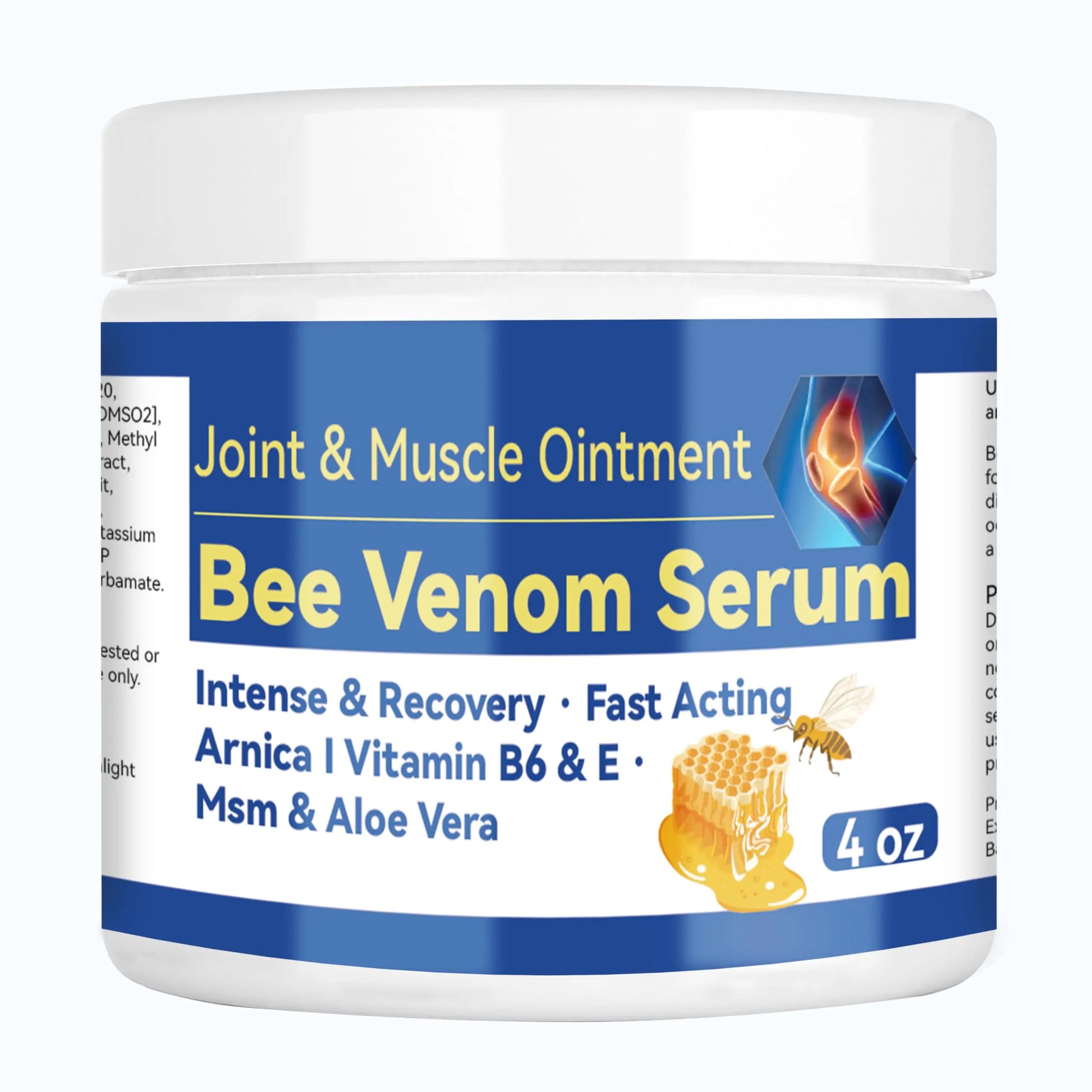 Cedonivor Bee Venom Joint and Bone Cream, Bee Venom Joint Relief Cream Joint Care for Knee, Neck, Back, Hands, Feet Moisturizer Cedonivor uk supplements