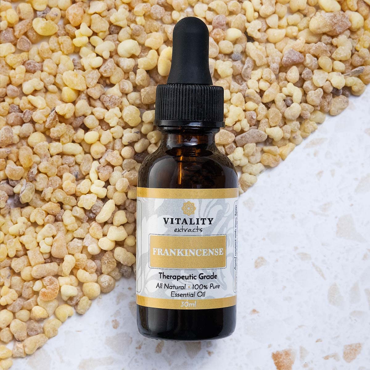 Vitality Extracts Frankincense Essential Oil - 30ml, Boswellia Serrata, Aromatherapy, Skin Care Vitality Extracts uk supplements