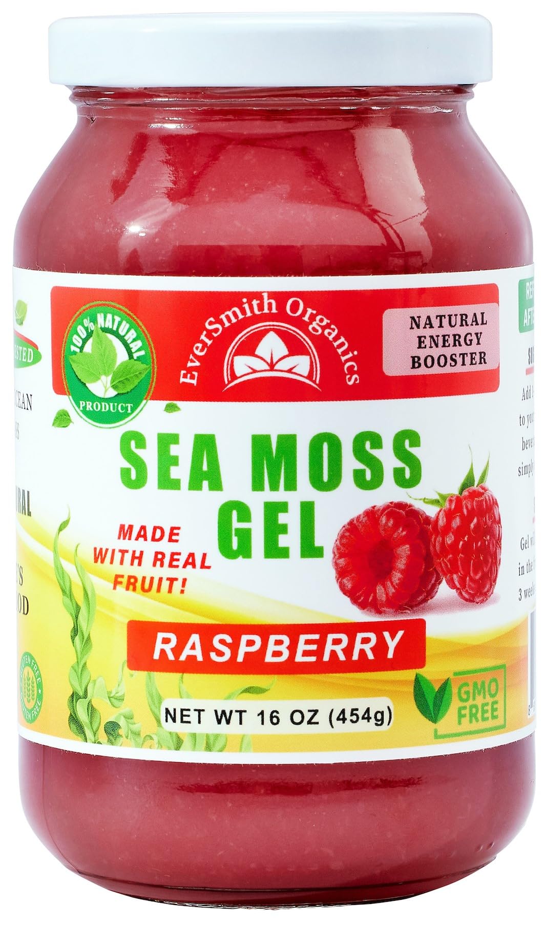 EverSmith Organics - Wildcrafted Irish Sea Moss Gel | Made in USA | Rich in Vitamins EverSmith Organics uk supplements