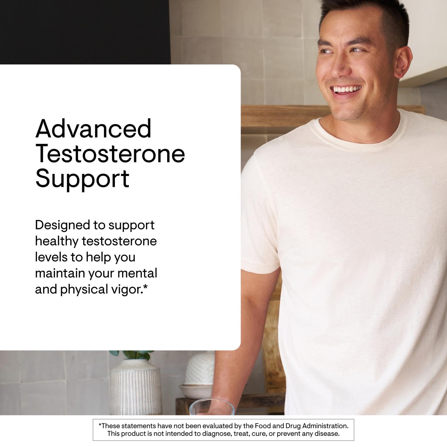 THORNE - Advanced Testosterone Support - Men's Health Supplement - Supports Healthy Testosterone Levels & Muscle Fatigue* - with Ashwagandha, Shilajit & Zinc - Gluten, Dairy & Soy-Free - 30 Servings THORNE uk supplements