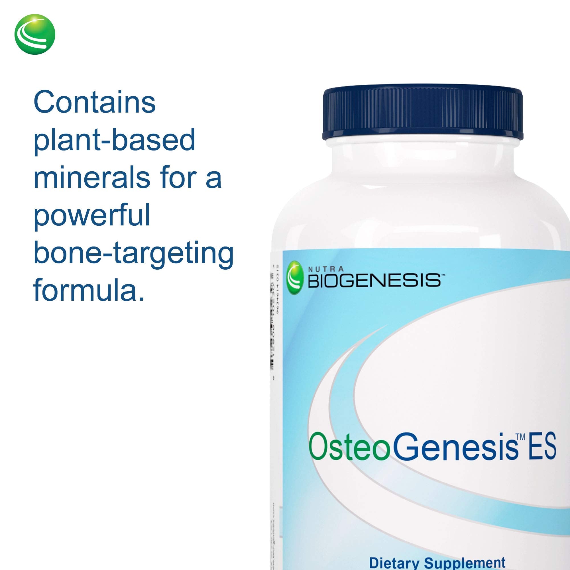 Nutra Biogenesis Osteogenesis - Bone Health Supplements for Women & Men, Vitamin D3 K2 & Calcium for Bone Density & Healing, Minerals Zinc, Magnesium & Boron - 240 Veggie Capsules Nutra BioGenesis uk supplements