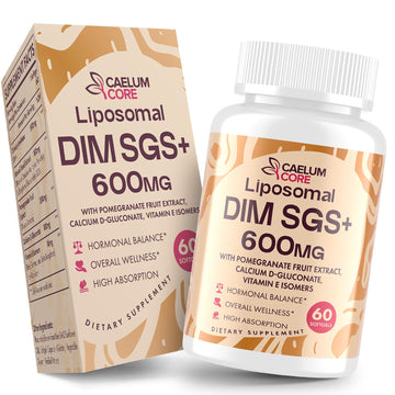 CEALMU CORE Liposomal DIM SGS Supplement - Estrogen Supplements for Women & Men Contains Sulforaphane Glucosinolate, Vitamin E, Pomegranate Fruit - Support Detox and Antioxidant (1 Pack) CEALMU CORE uk supplements