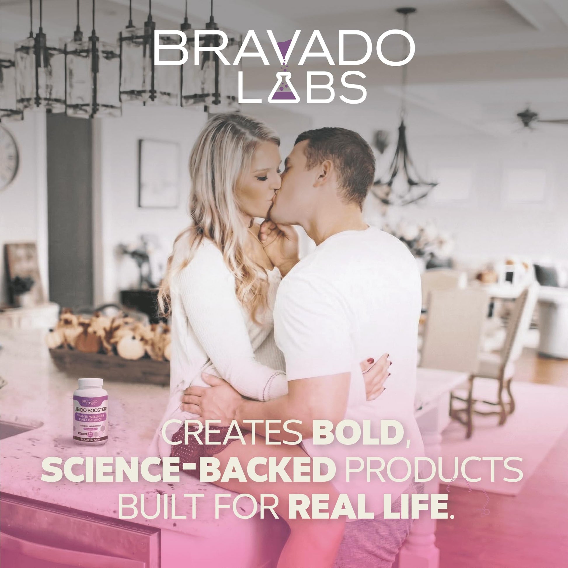 Female Libido Booster for Women – Advanced Women’s Intimacy & Confidence Support – Plant-Based Herbal Blend with Maca, Ginseng & L-Arginine – Made in USA – 60 Capsules Bravado Labs uk supplements