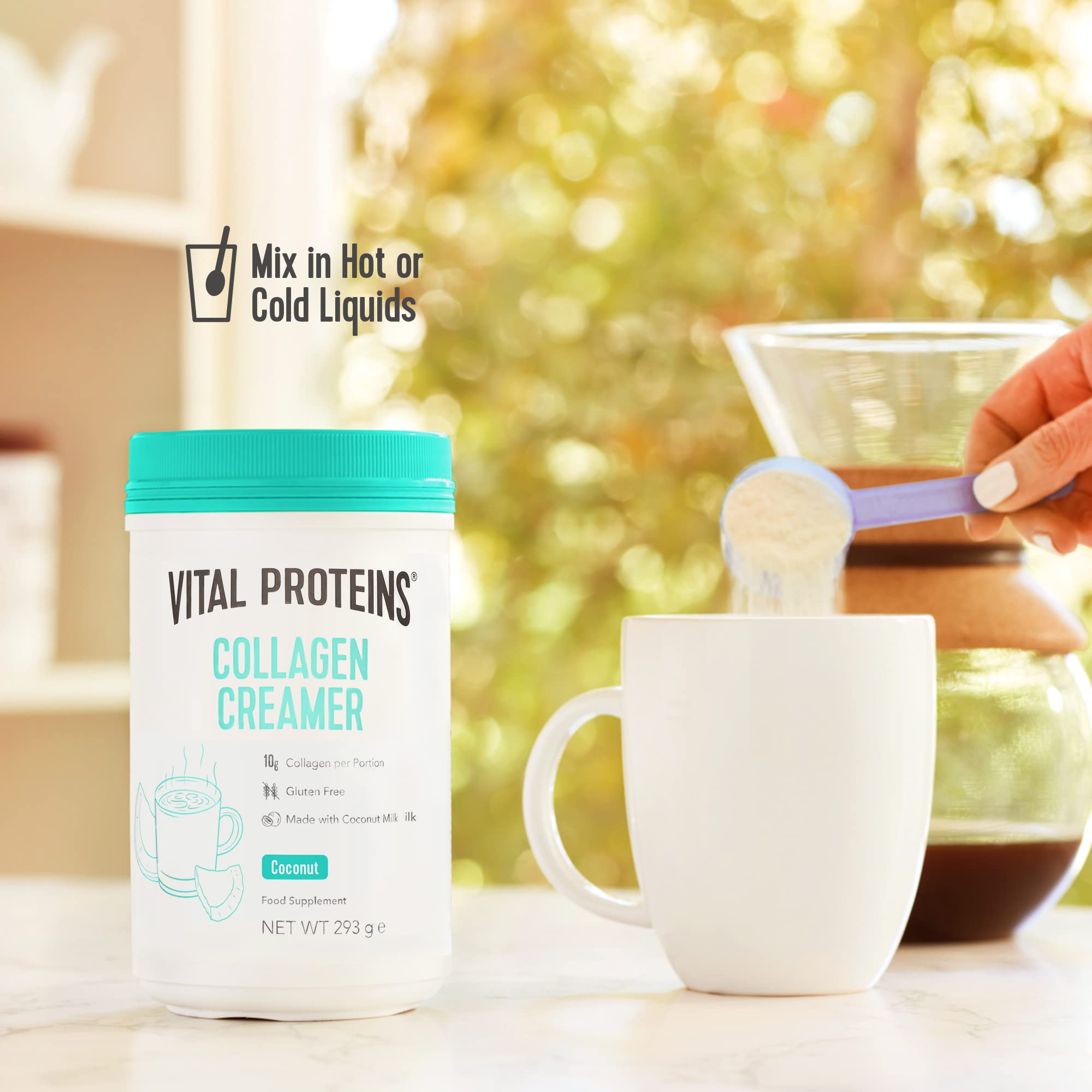 Vital Proteins Collagen Coffee Creamer, No Dairy & Low Sugar Powder with Collagen VITAL PROTEINS uk supplements