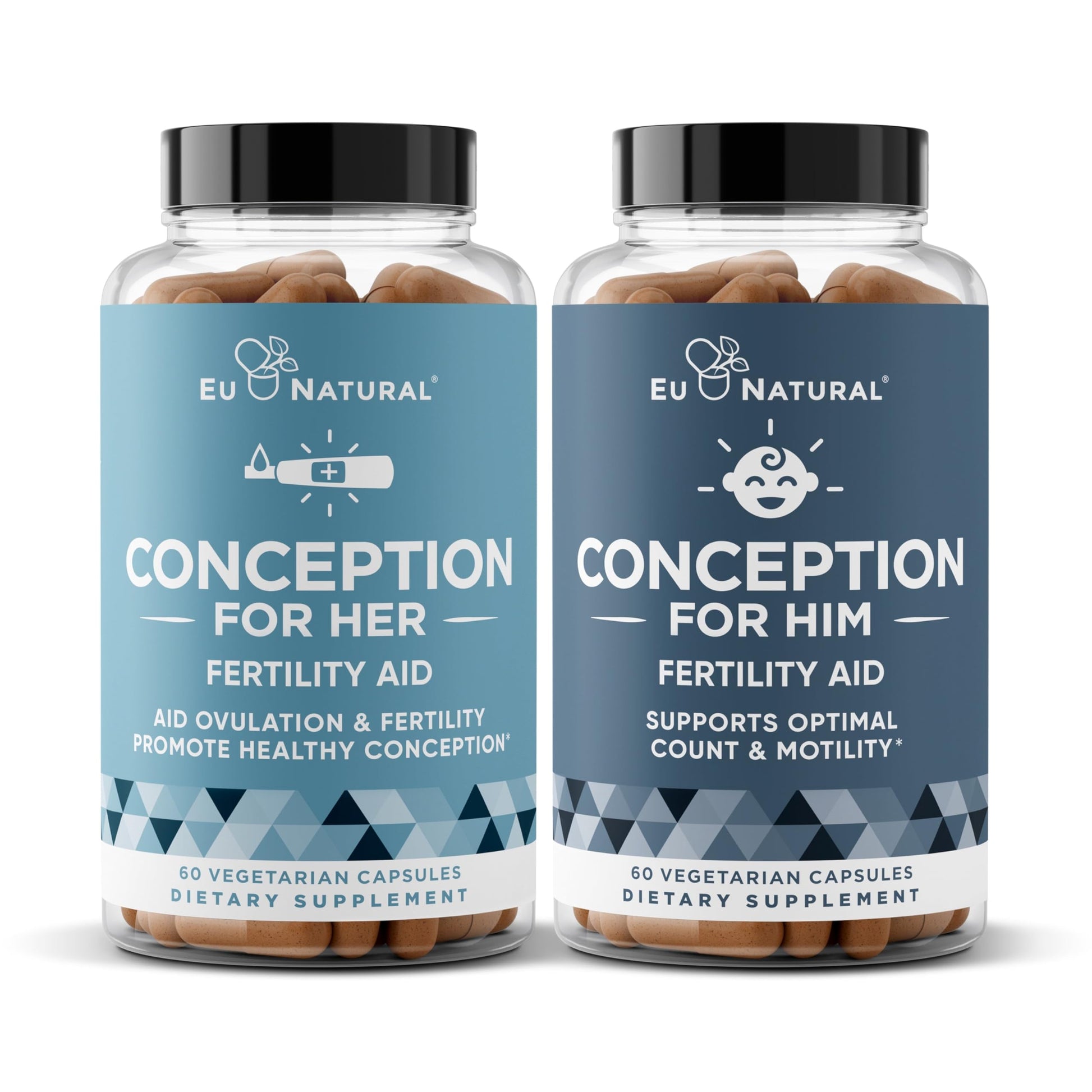 Eu Natural Conception for Her & Him Fertility Bundle - Fertility Supplements Eu Natural uk supplements