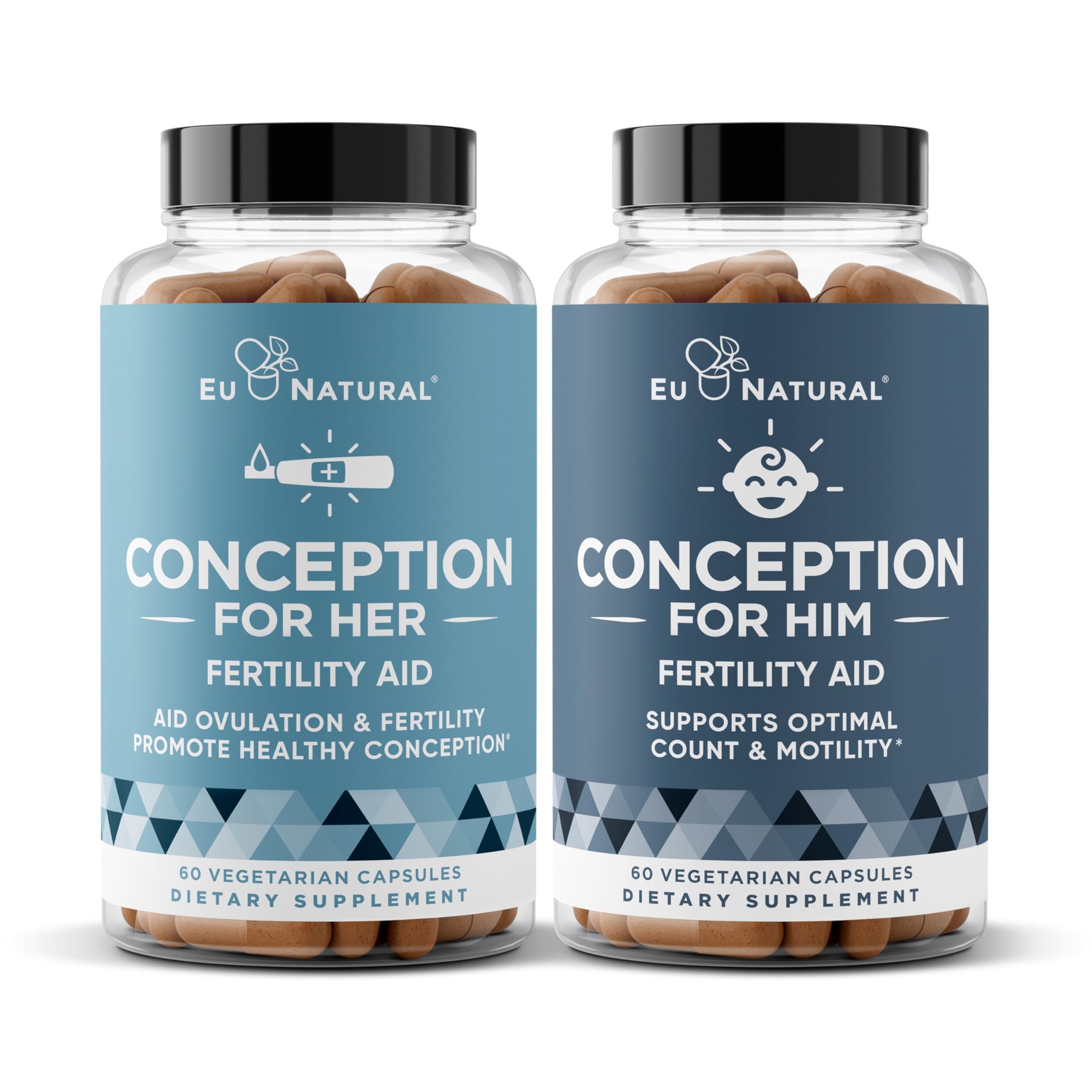 Eu Natural Conception for Her & Him Fertility Bundle - Fertility Supplements Eu Natural uk supplements