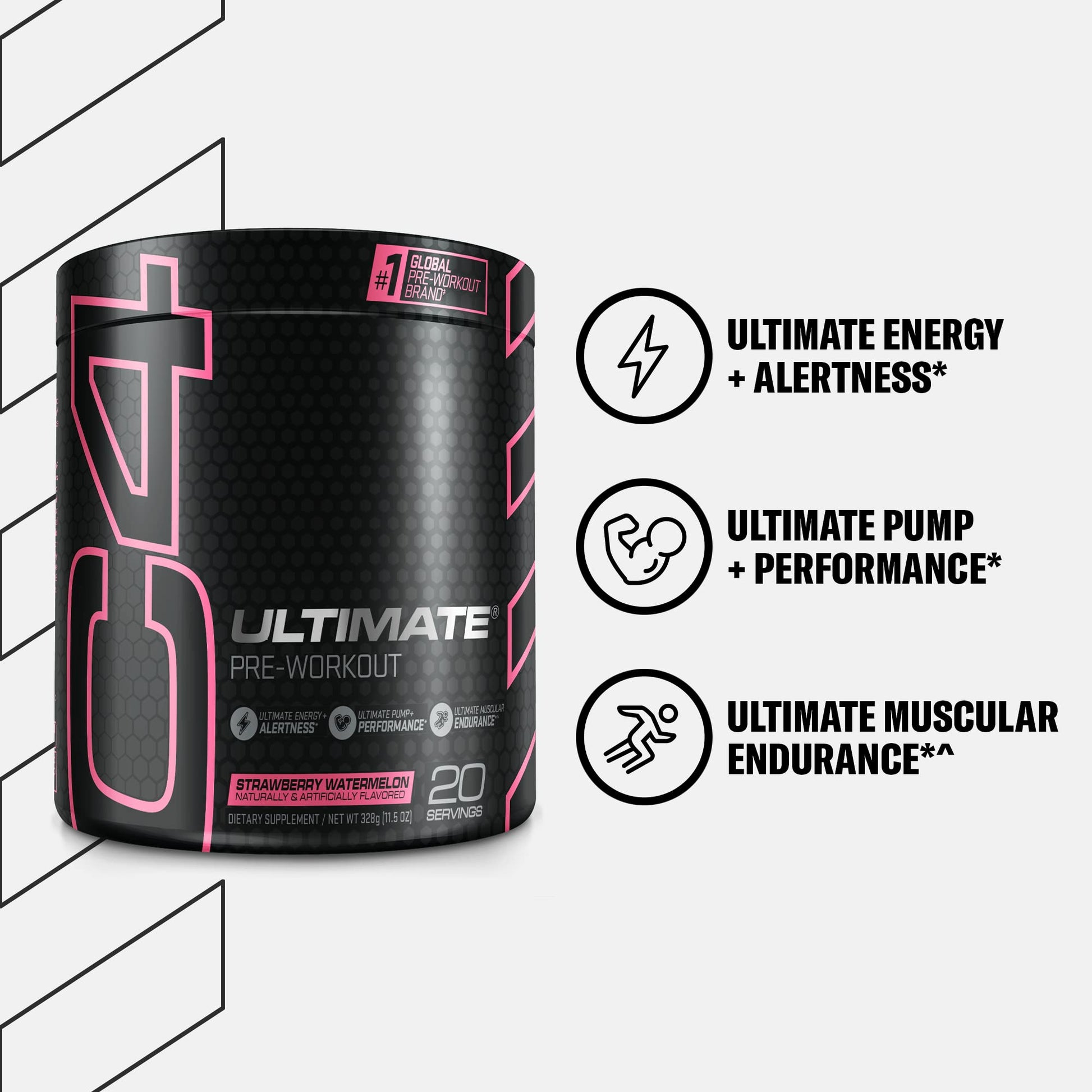Cellucor C4 Ultimate Pre Workout Powder Strawberry Watermelon - Sugar Free Cellucor uk supplements